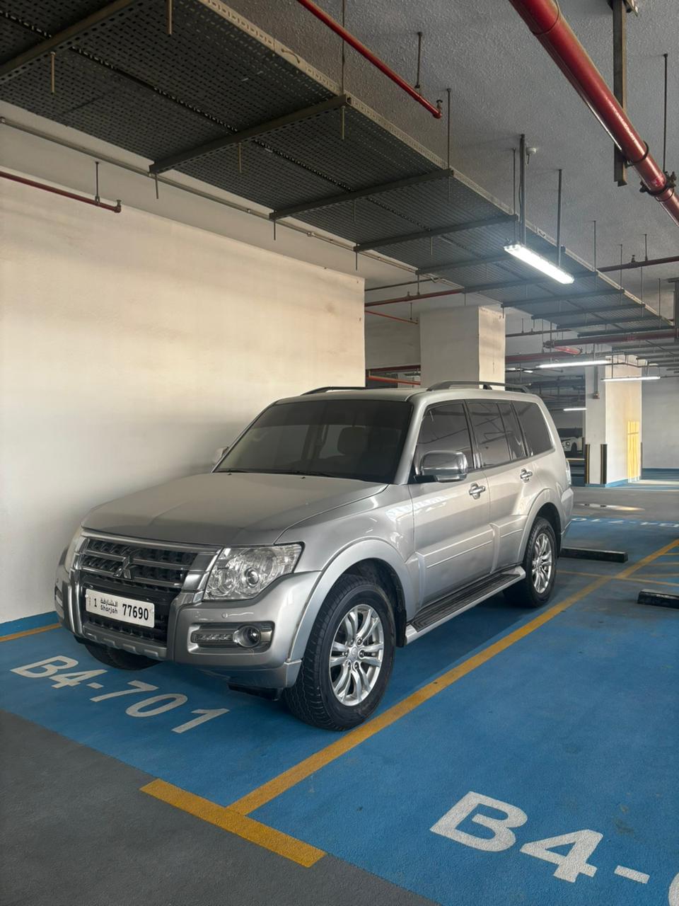 银 三菱 Pajero 4WD 5 Door Top Line 2018
