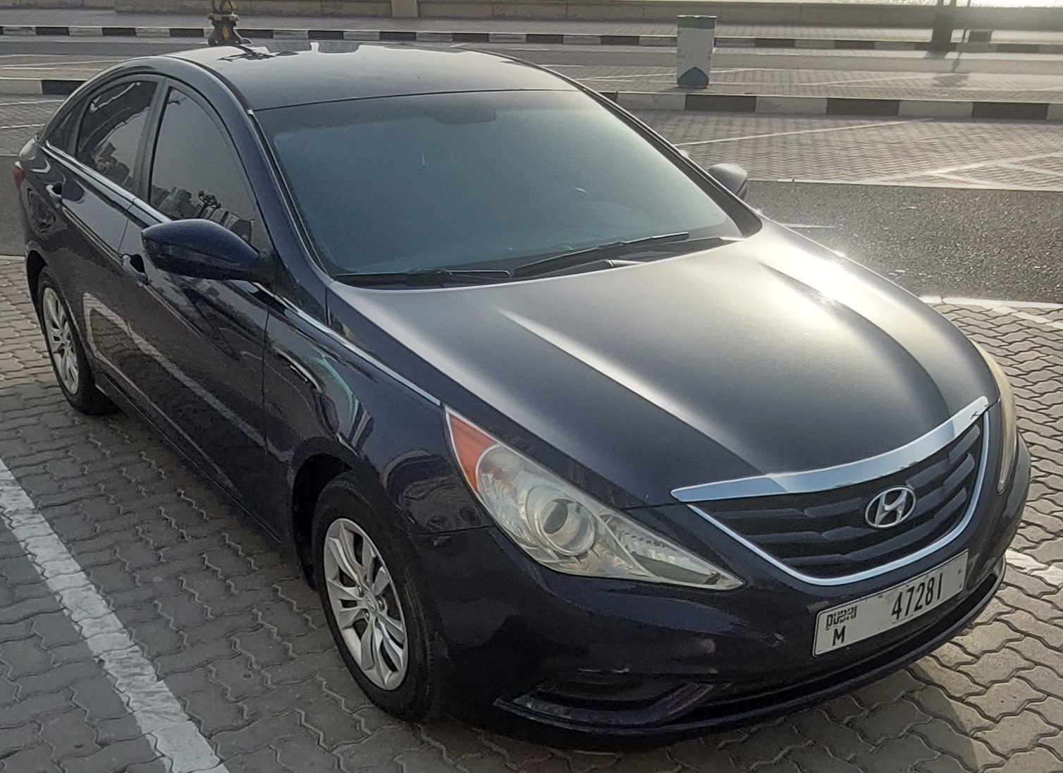 Azul Hyundai Sonata SE 2012