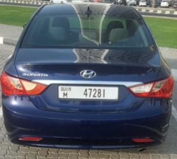 Azul Hyundai Sonata SE 2012