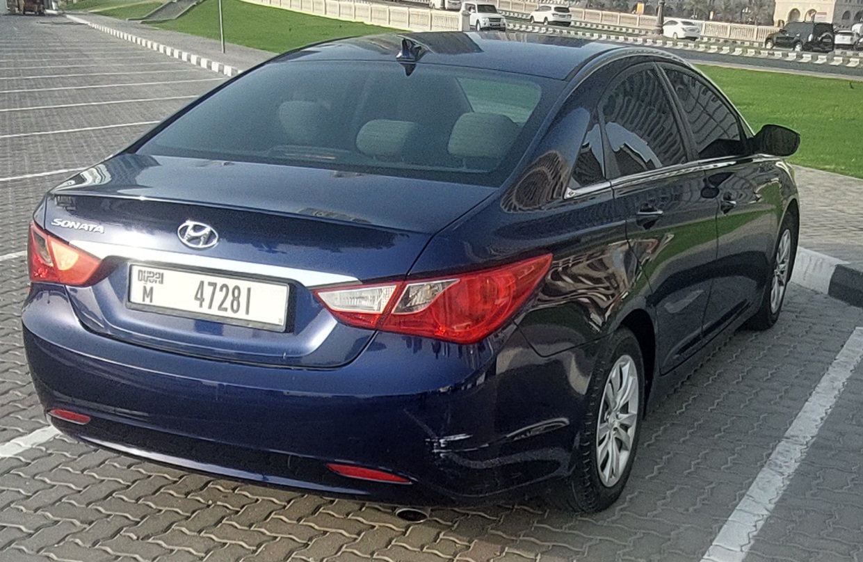 Azul Hyundai Sonata SE 2012