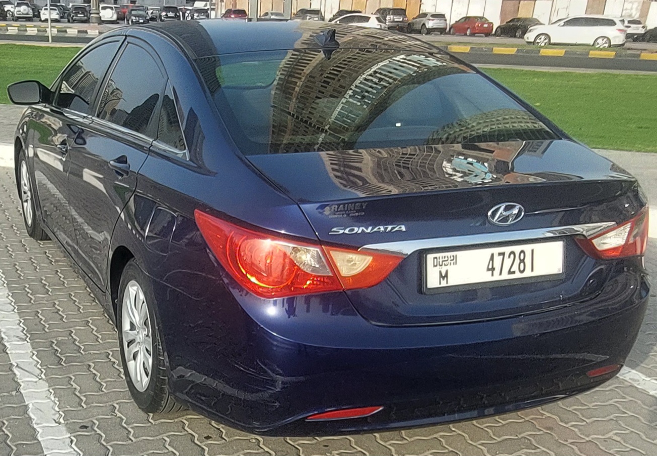 Azul Hyundai Sonata SE 2012