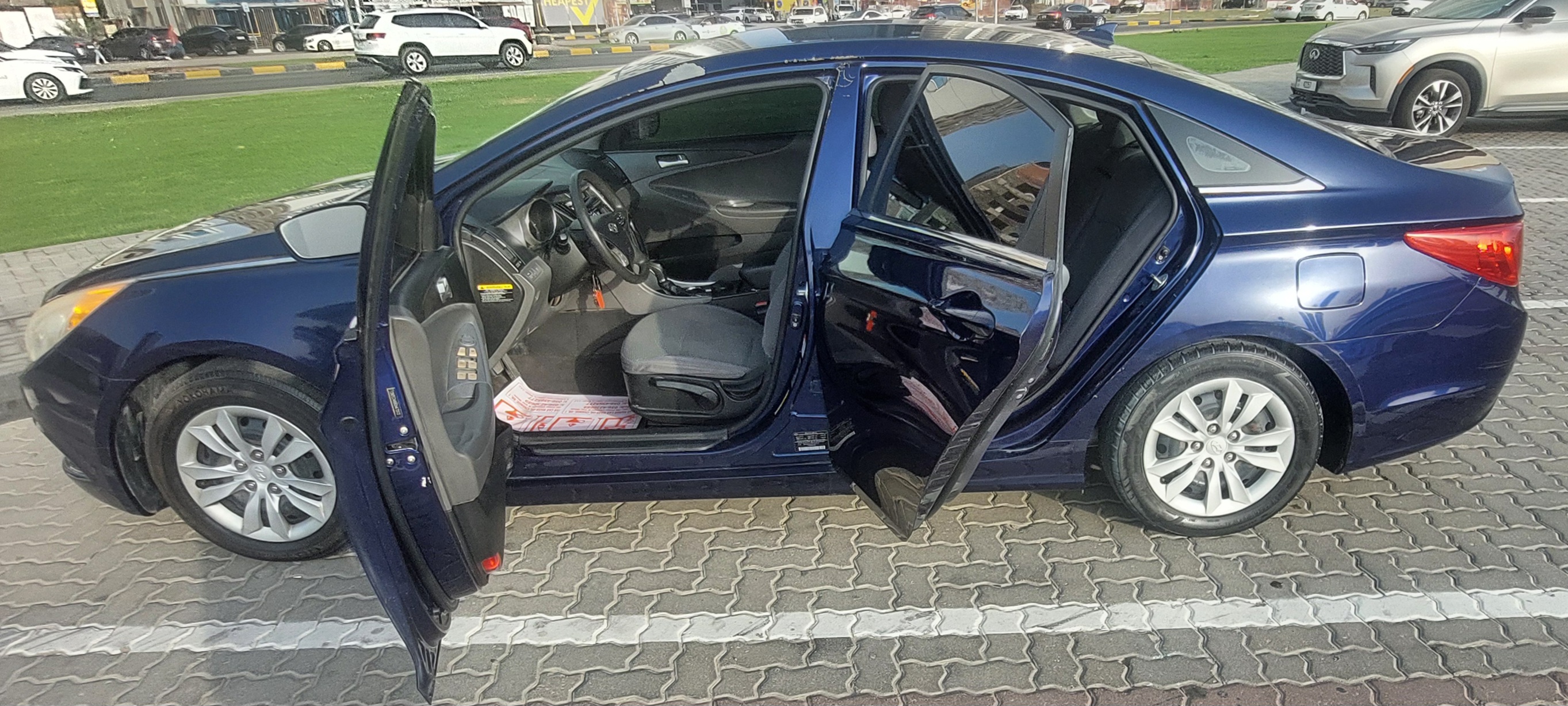 Azul Hyundai Sonata SE 2012