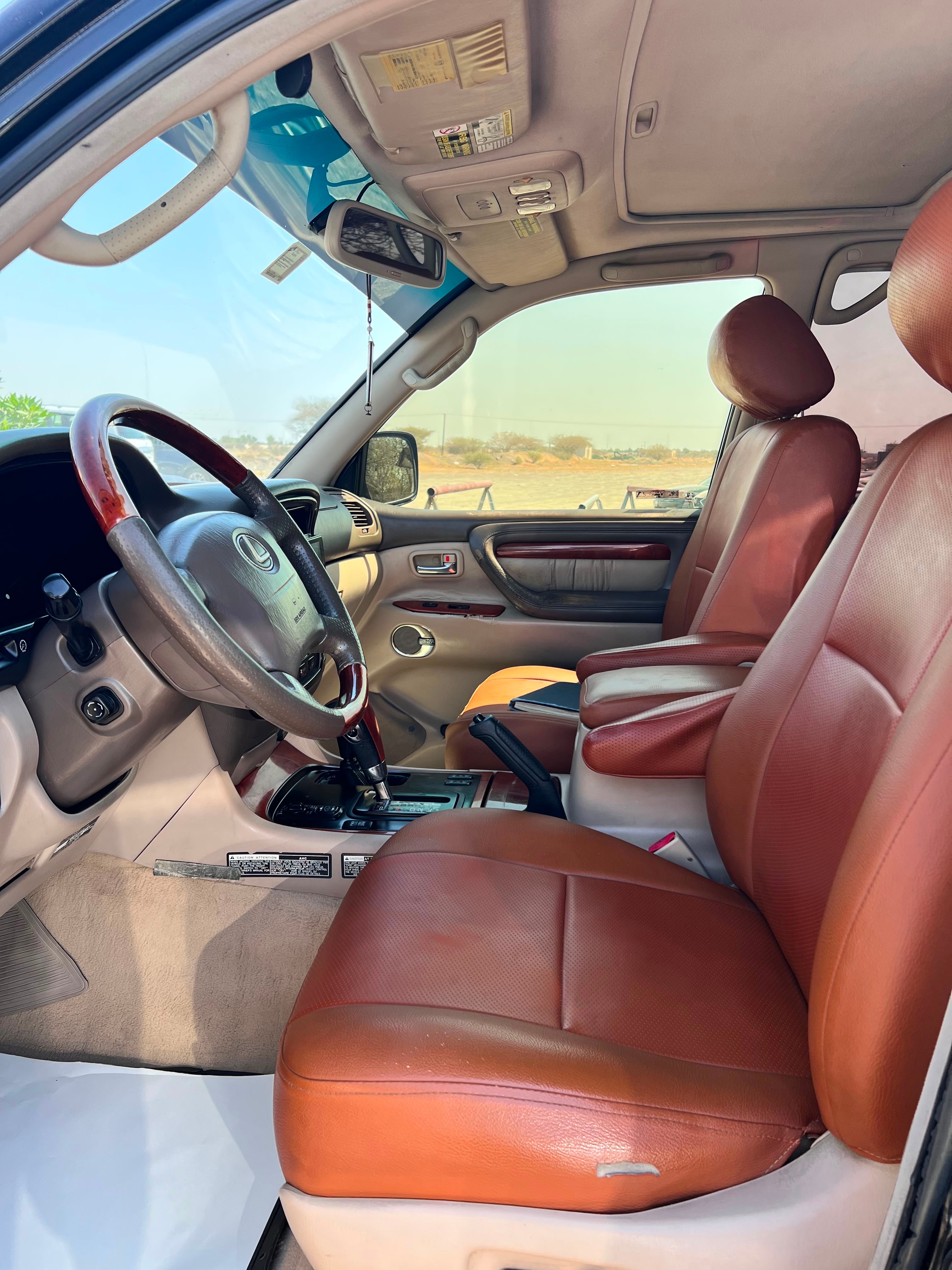 Negro Lexus LX 470 2002