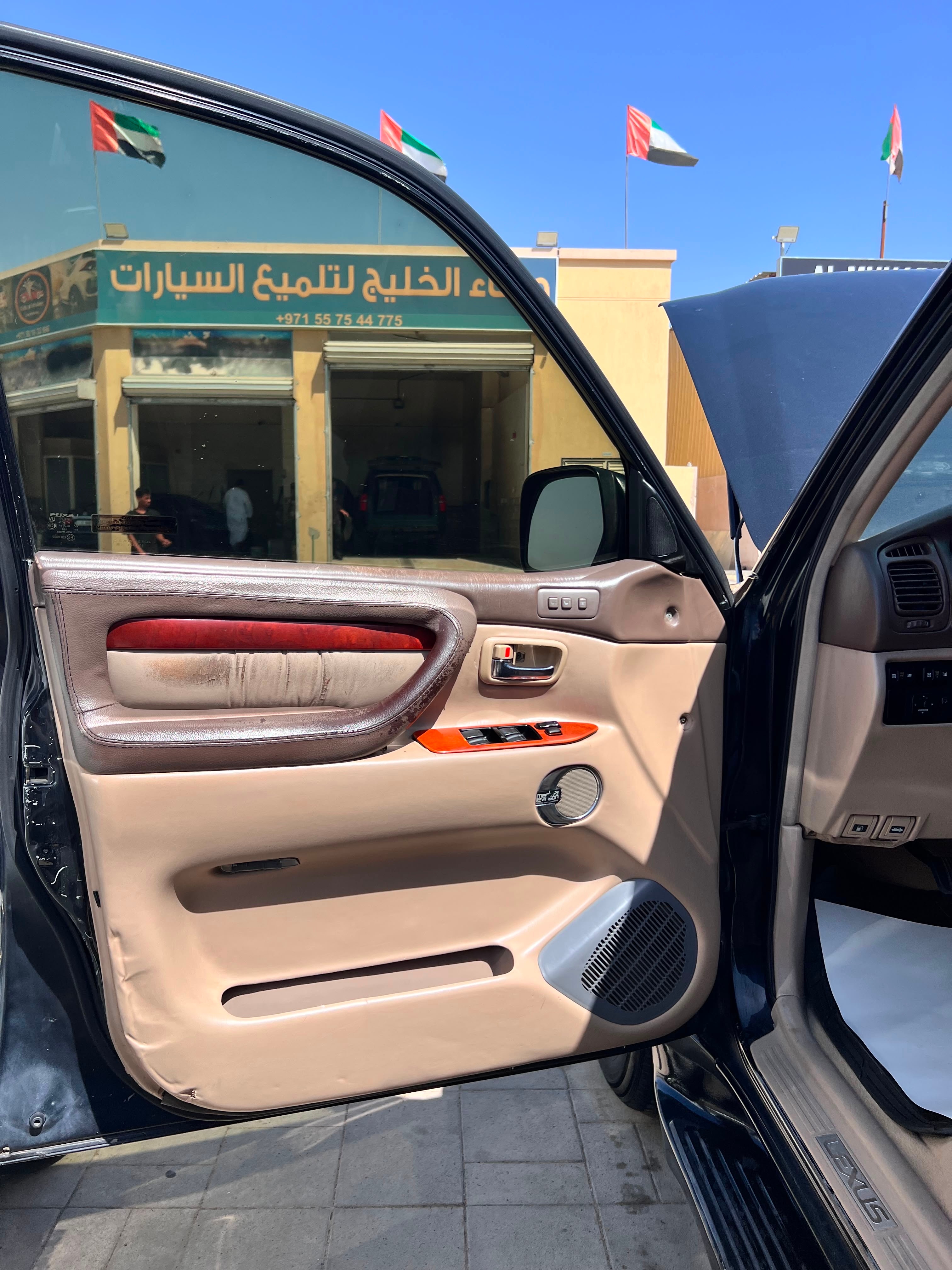 Negro Lexus LX 470 2002