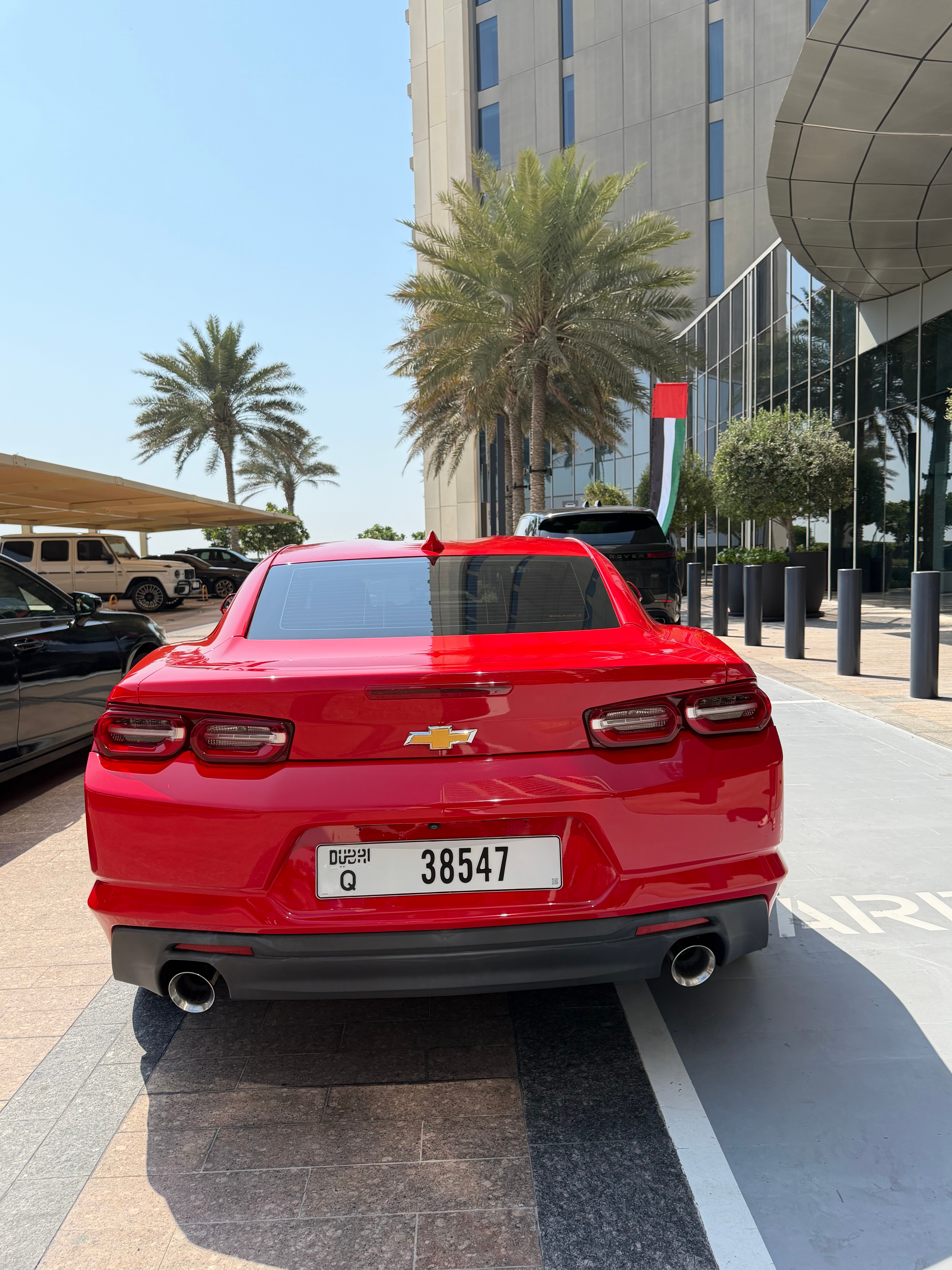 rojo Chevrolet Camaro LT 2020