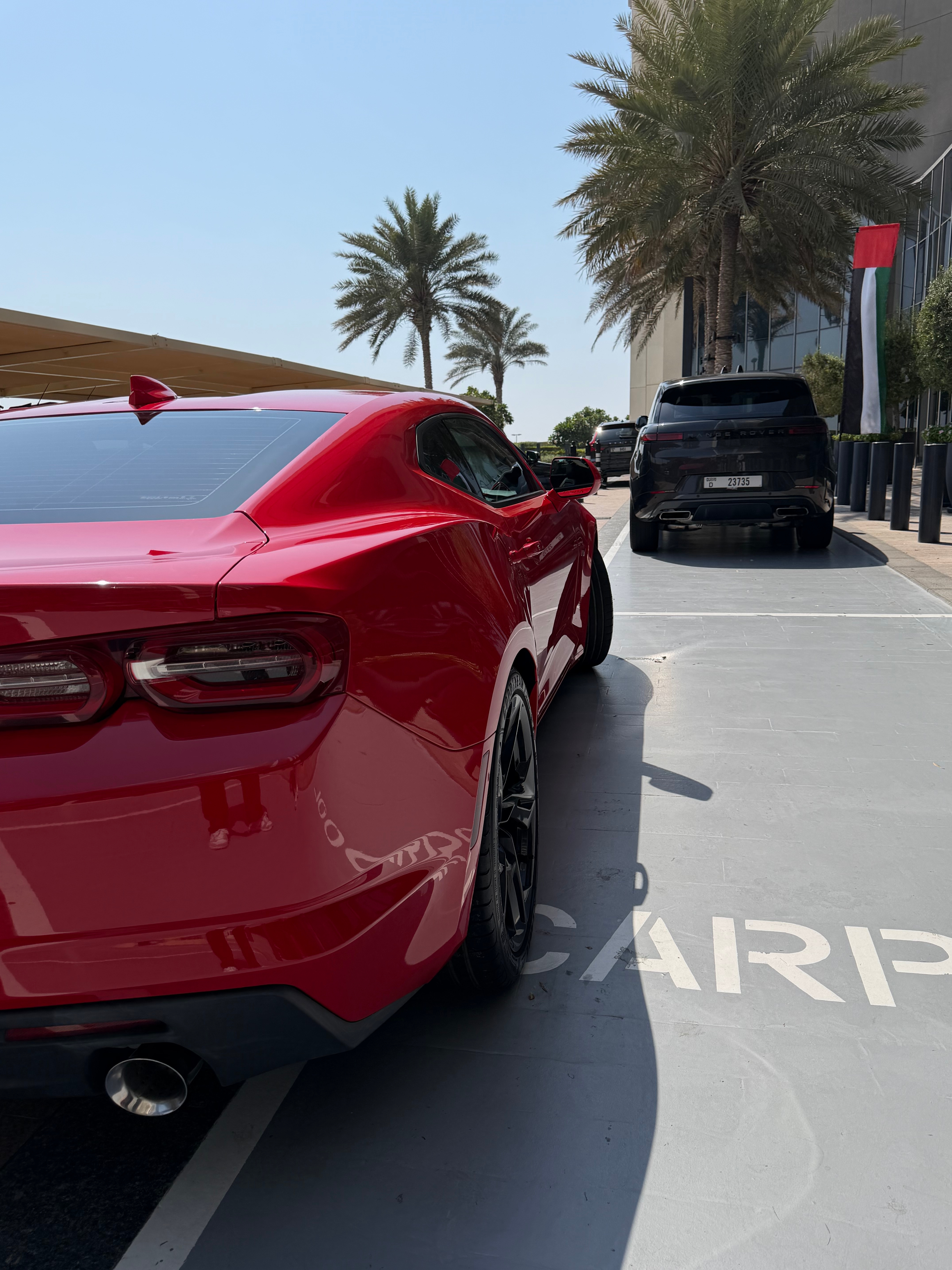 rojo Chevrolet Camaro LT 2020