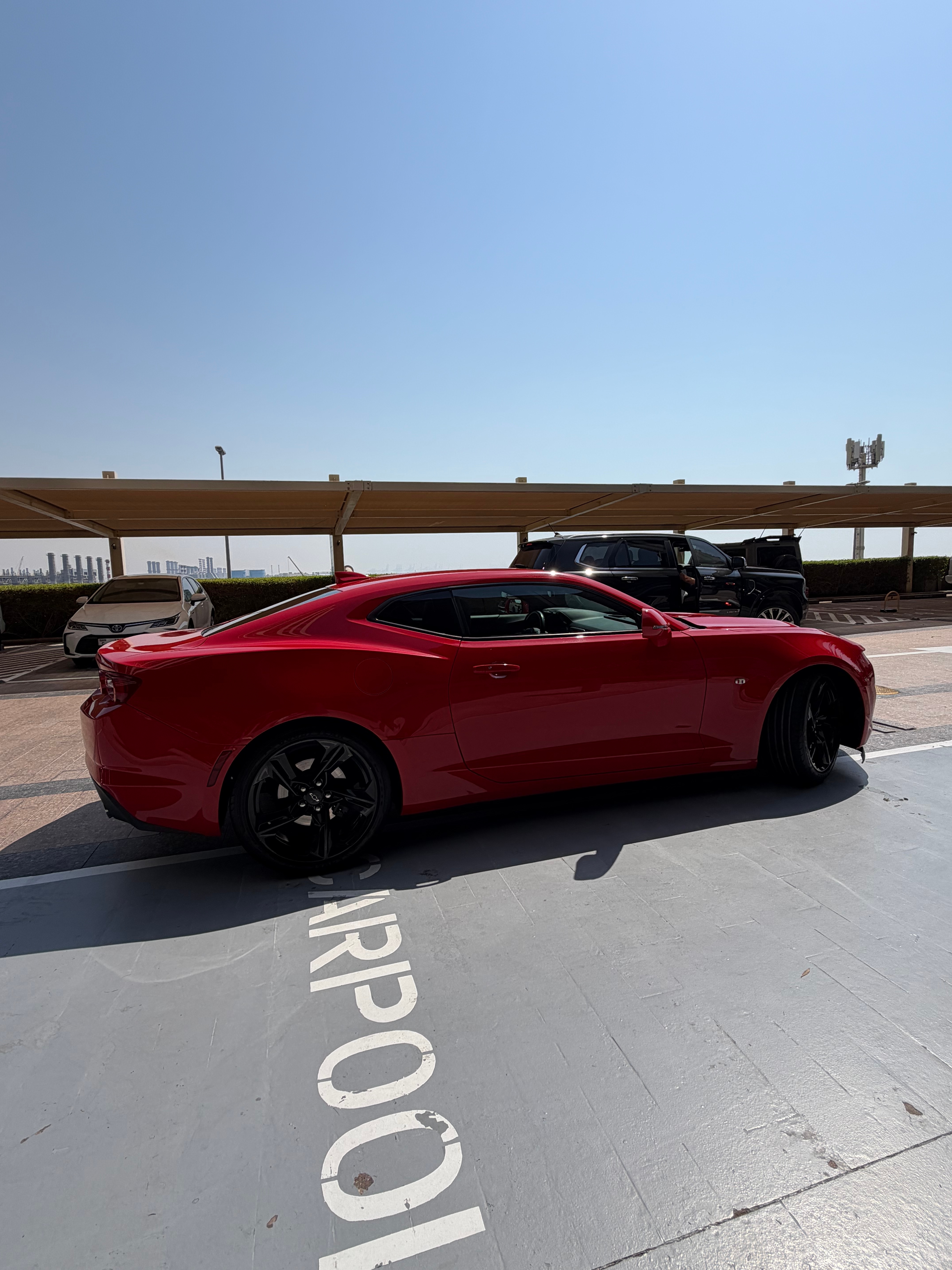rojo Chevrolet Camaro LT 2020