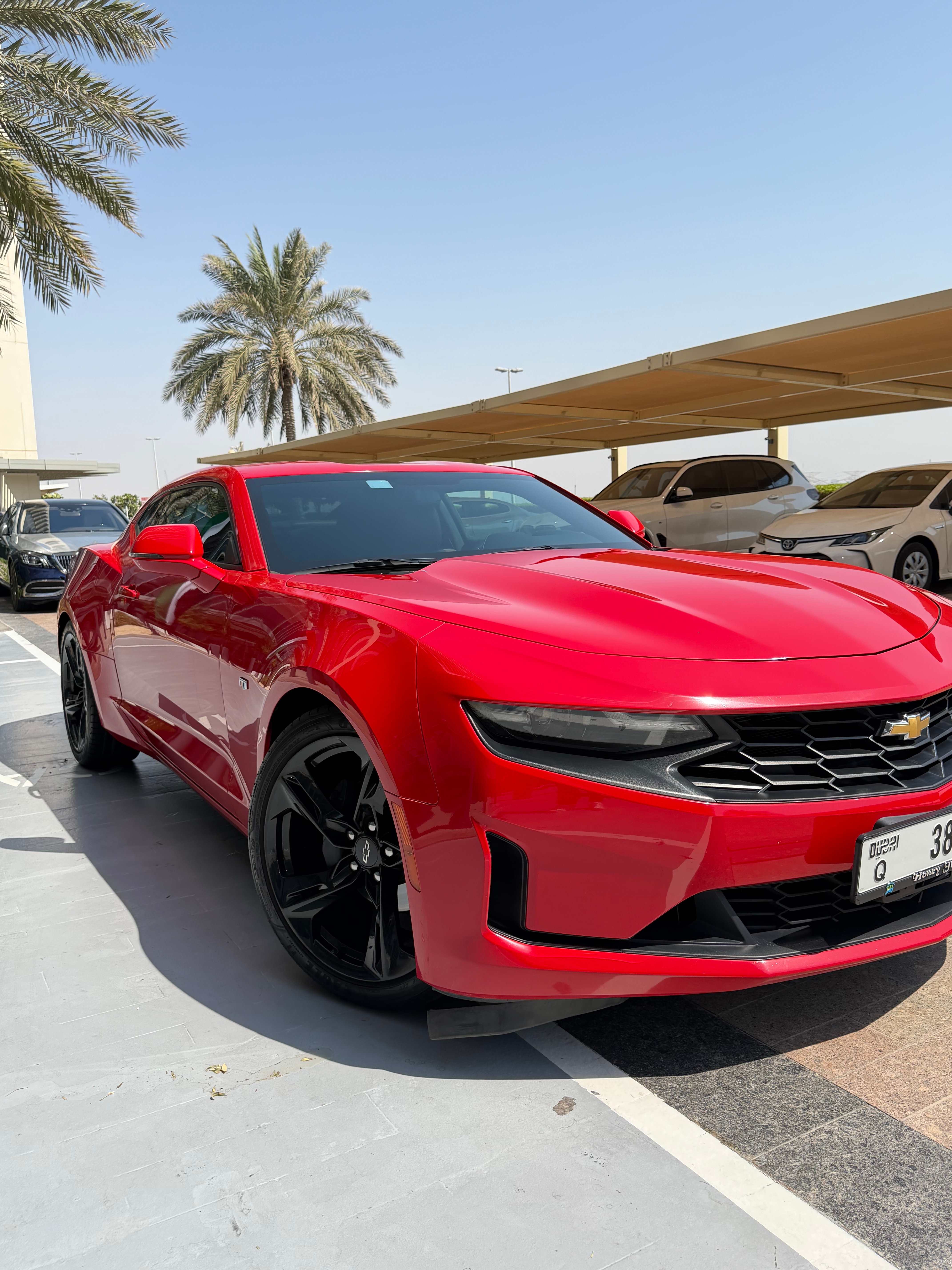 rojo Chevrolet Camaro LT 2020