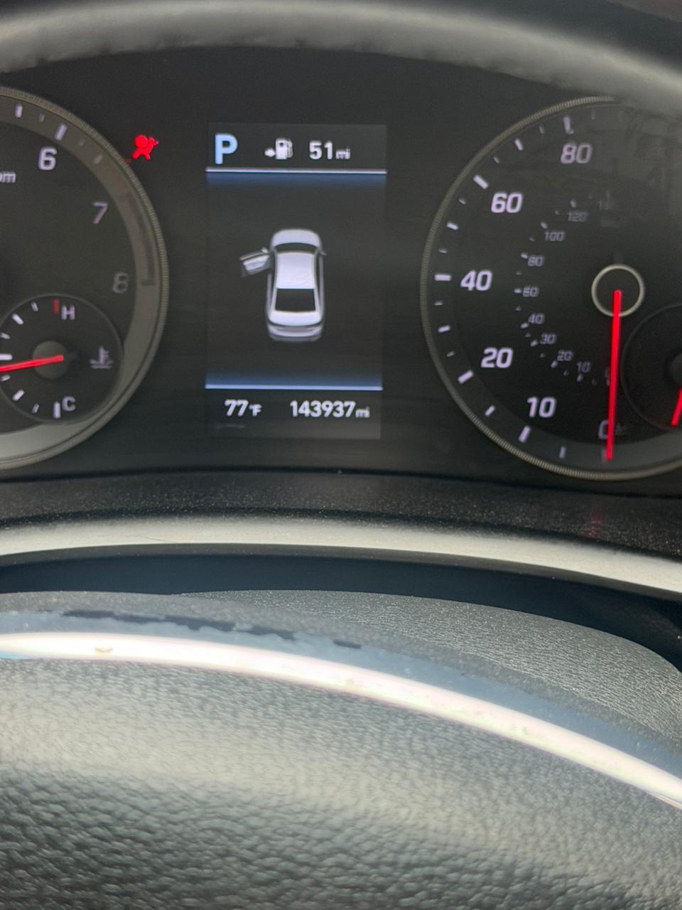 Silver Hyundai Sonata Sport 2018