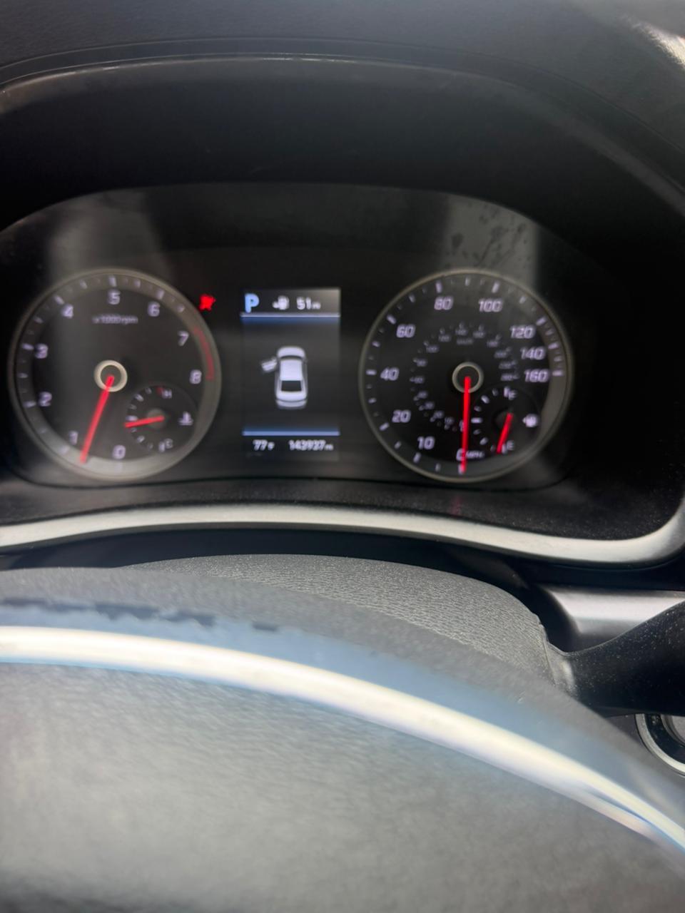 Zilver Hyundai Sonata Sport 2018