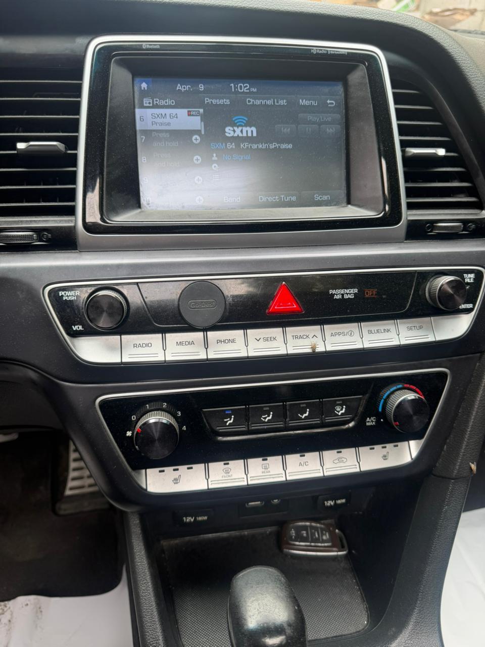 Silver Hyundai Sonata Sport 2018