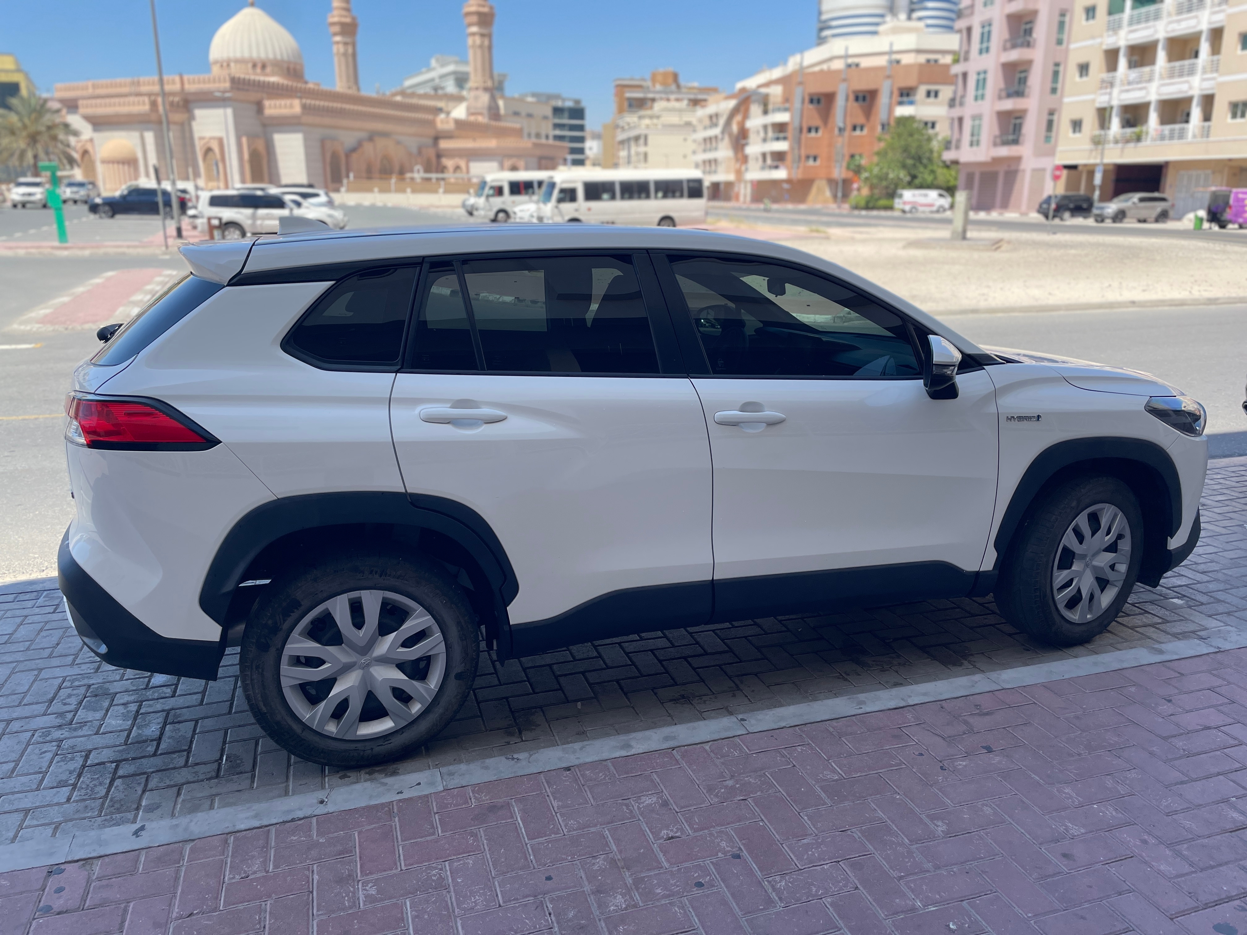 Blanco Toyota Corolla Cross XL 2024