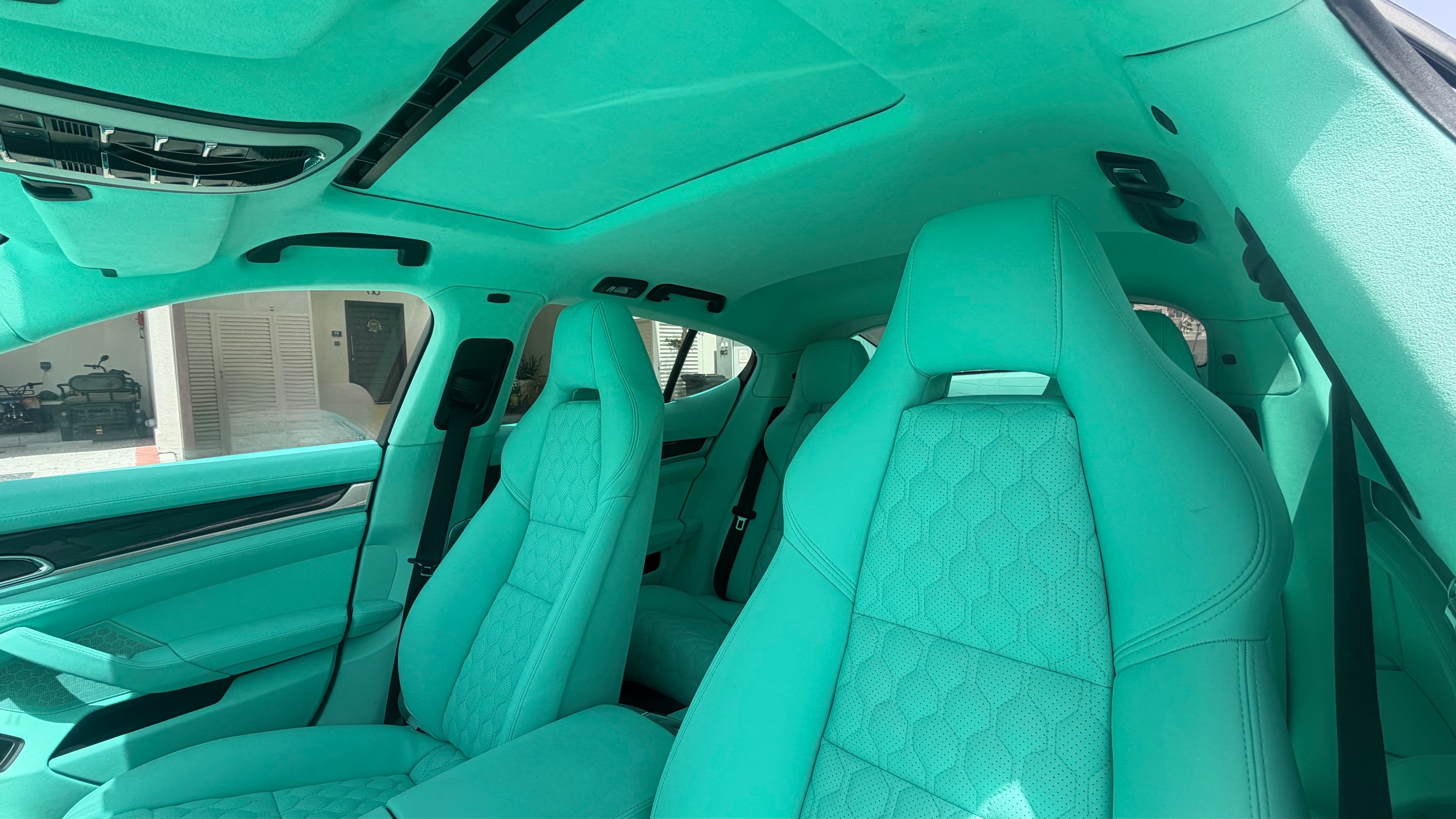 Negro mate Porsche Panamera 4S 2010