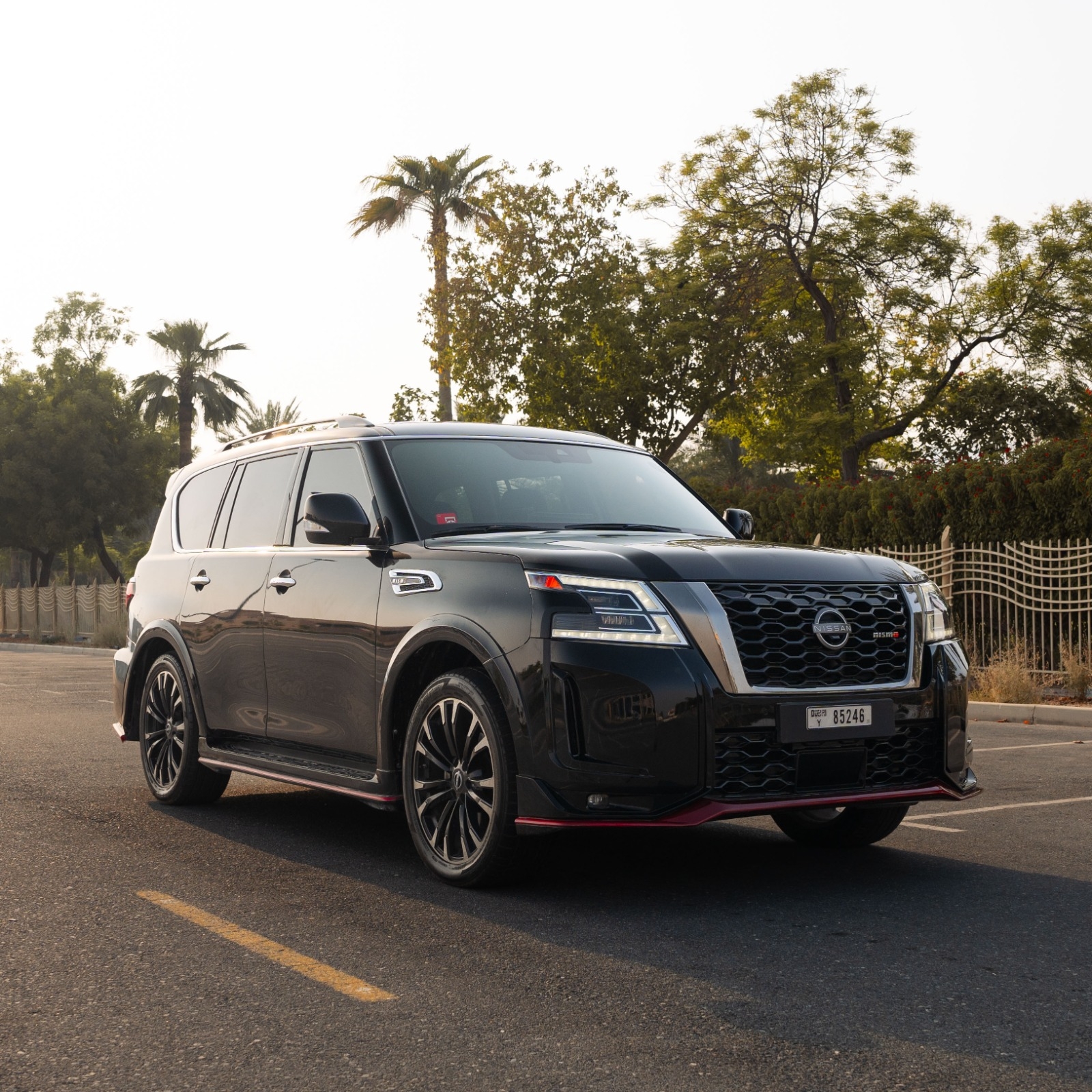 Black Nissan Armada Nismo 2021