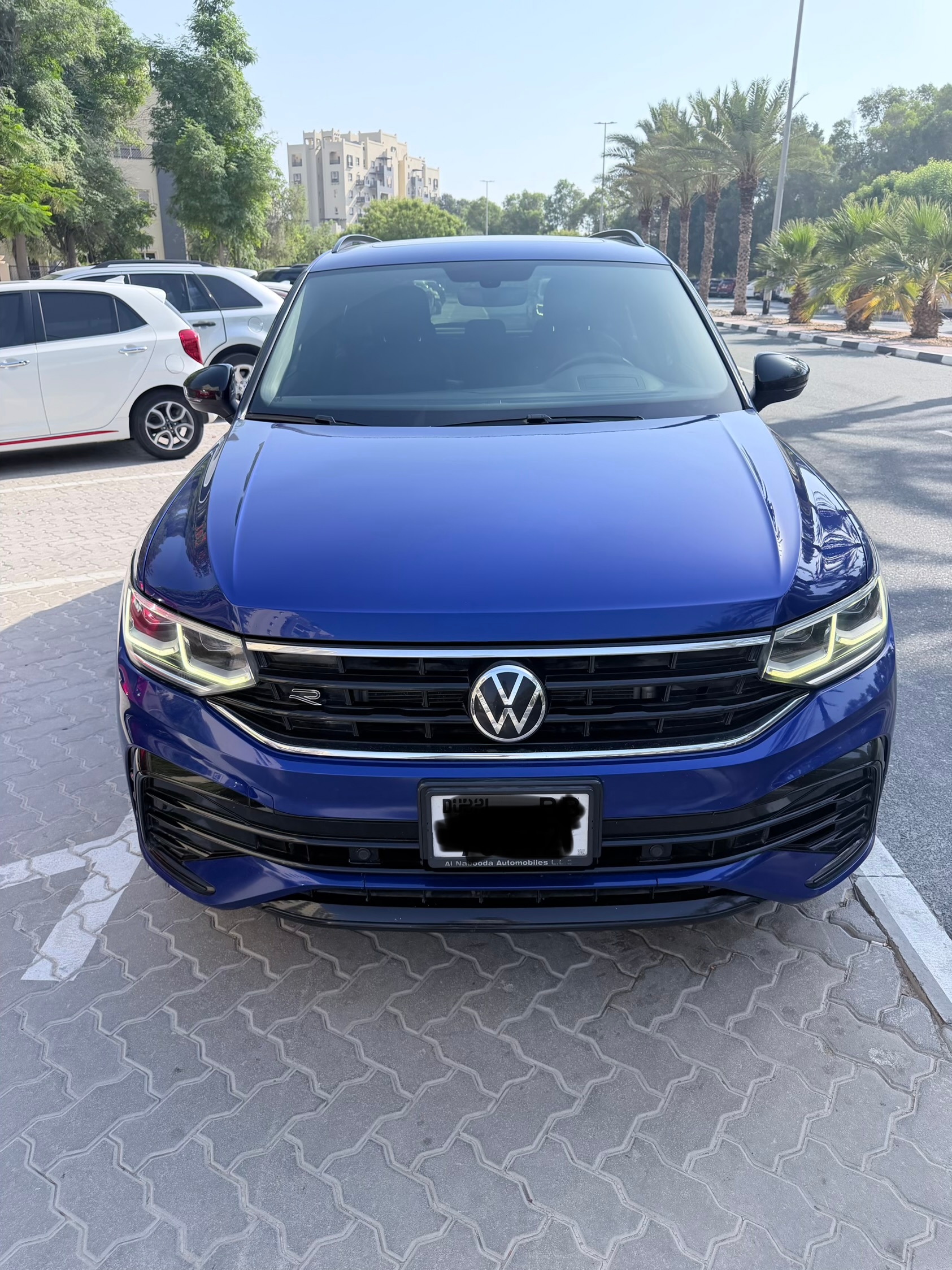 Mavi Volkswagen Tiguan R-Line Black Edition 2022