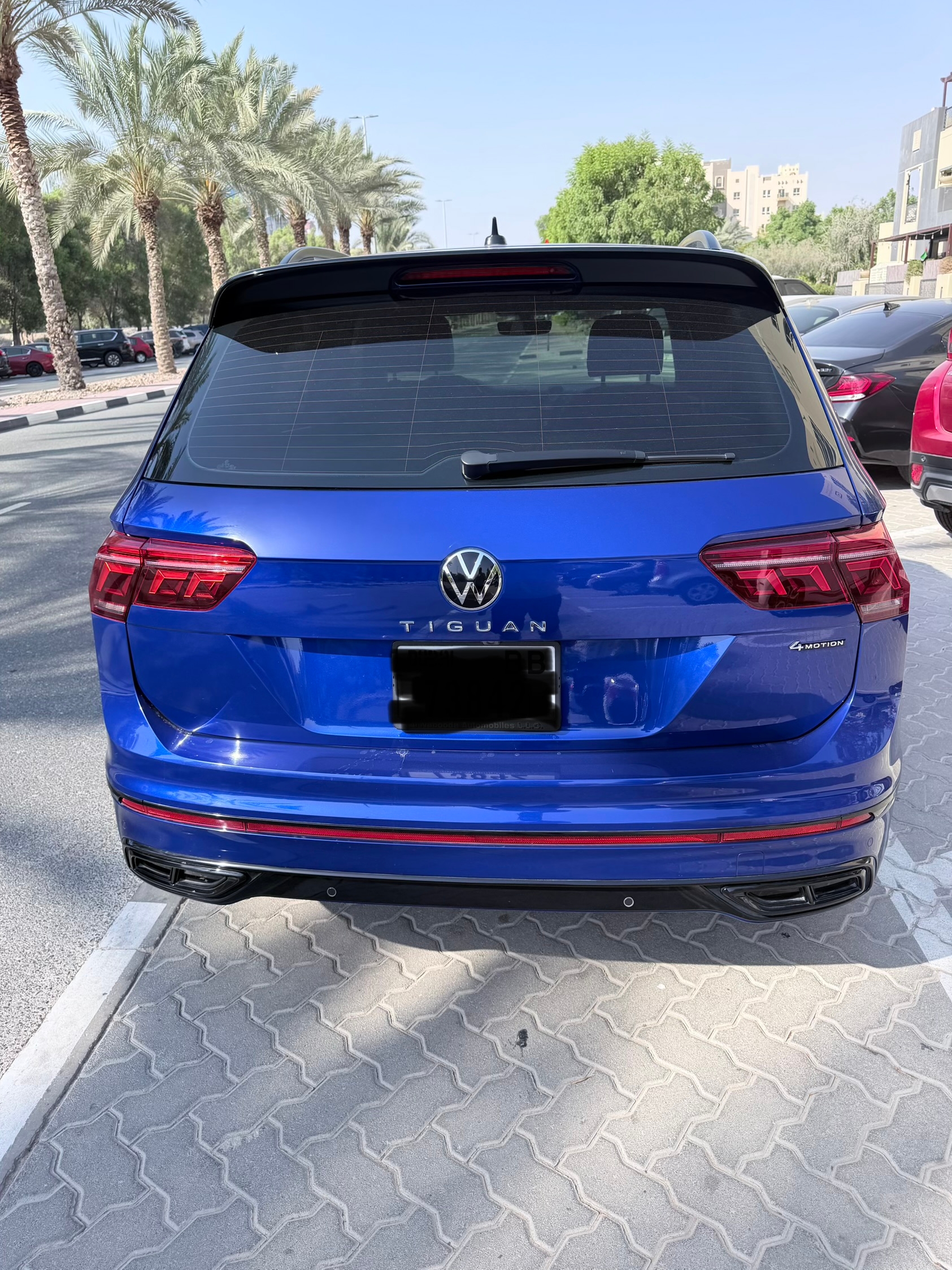 Mavi Volkswagen Tiguan R-Line Black Edition 2022