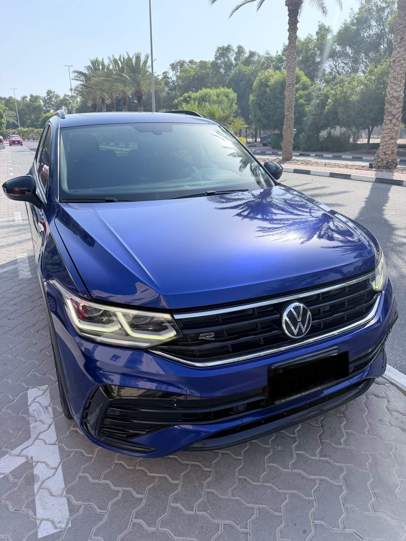 Blauw Volkswagen Tiguan R-Line Black Edition 2022