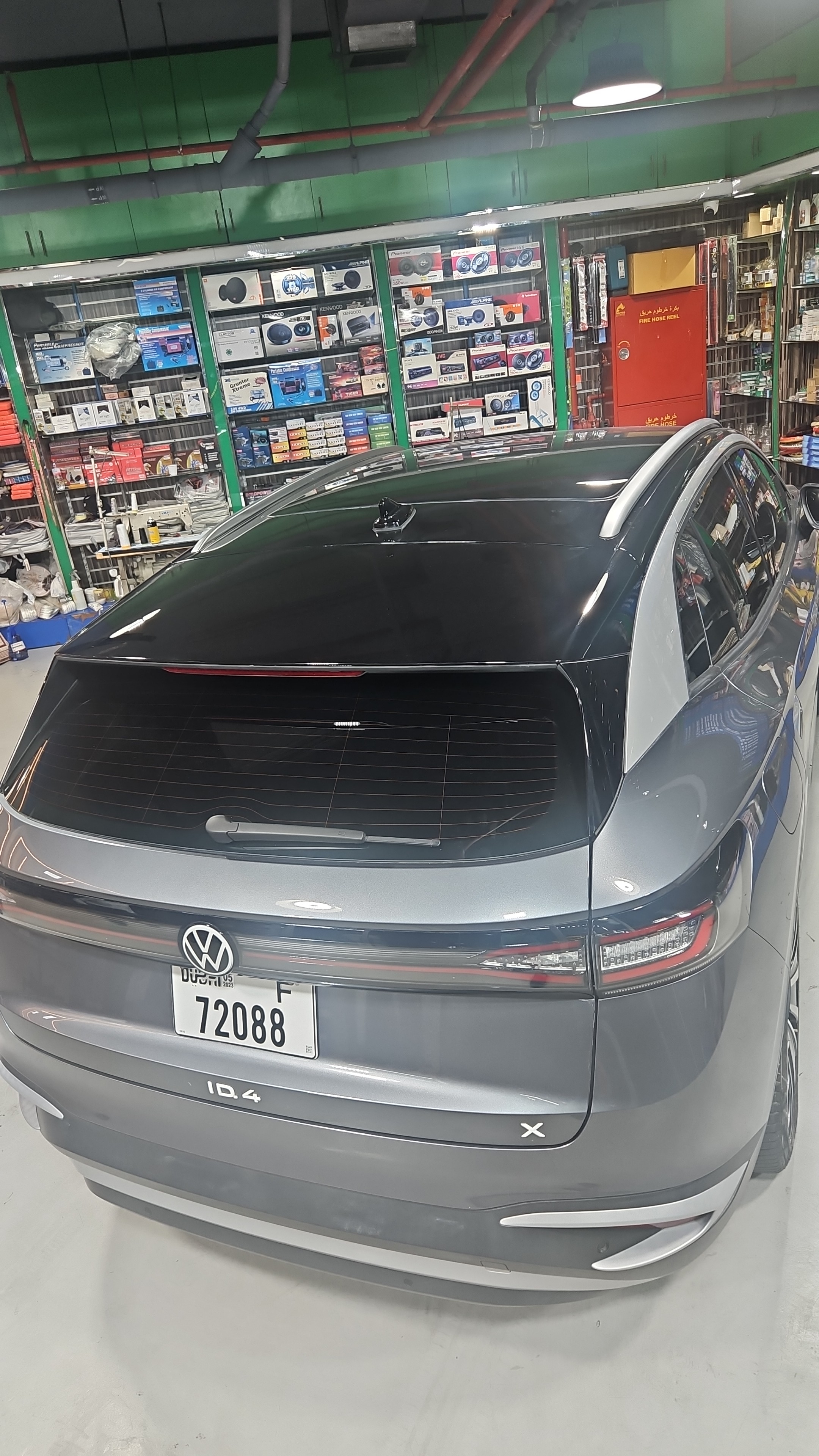 Gray Volkswagen ID4 PURE + 2022