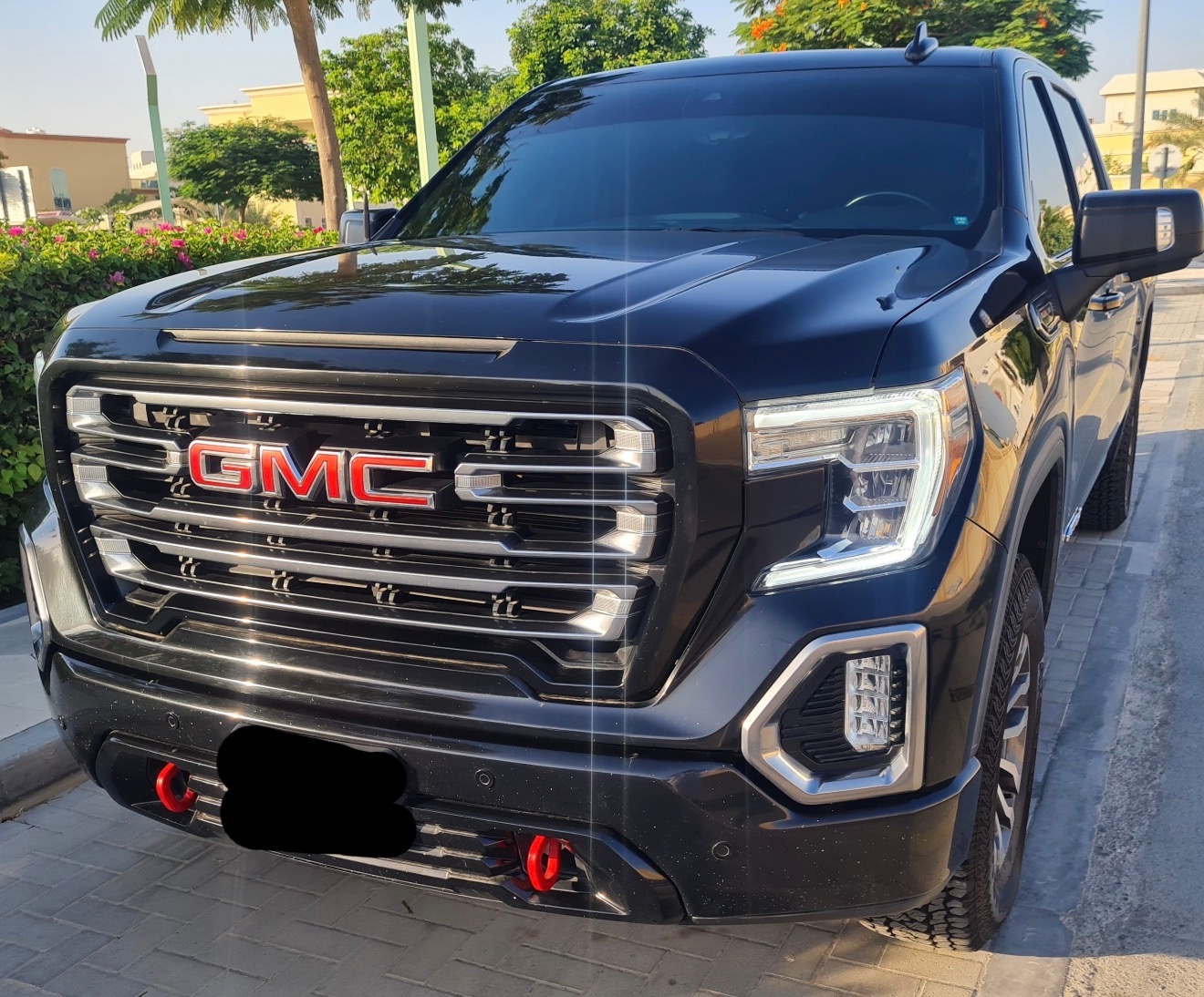 Black GMC Sierra AT4X 2021