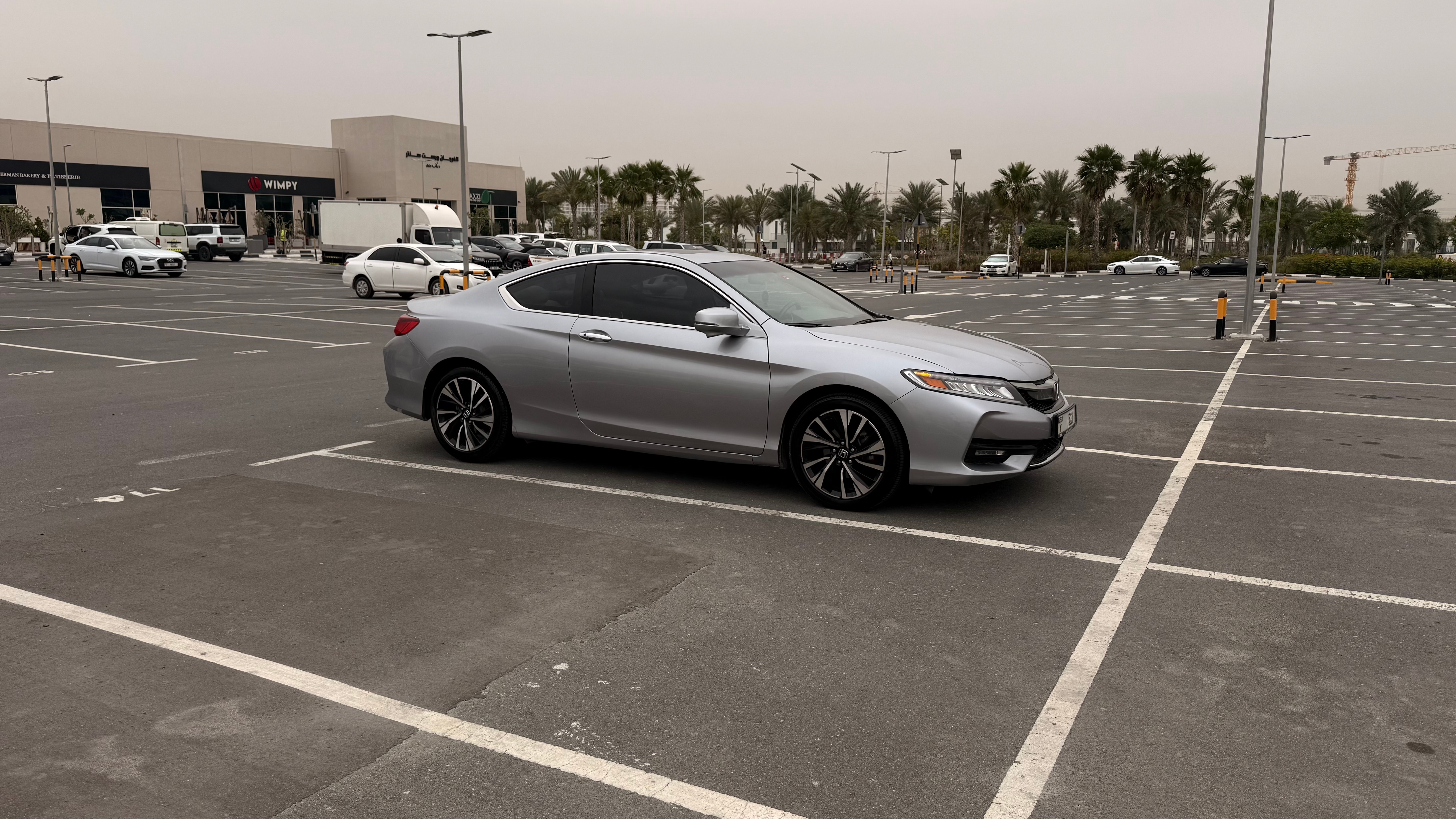 Grijs Honda Accord Coupe 2017