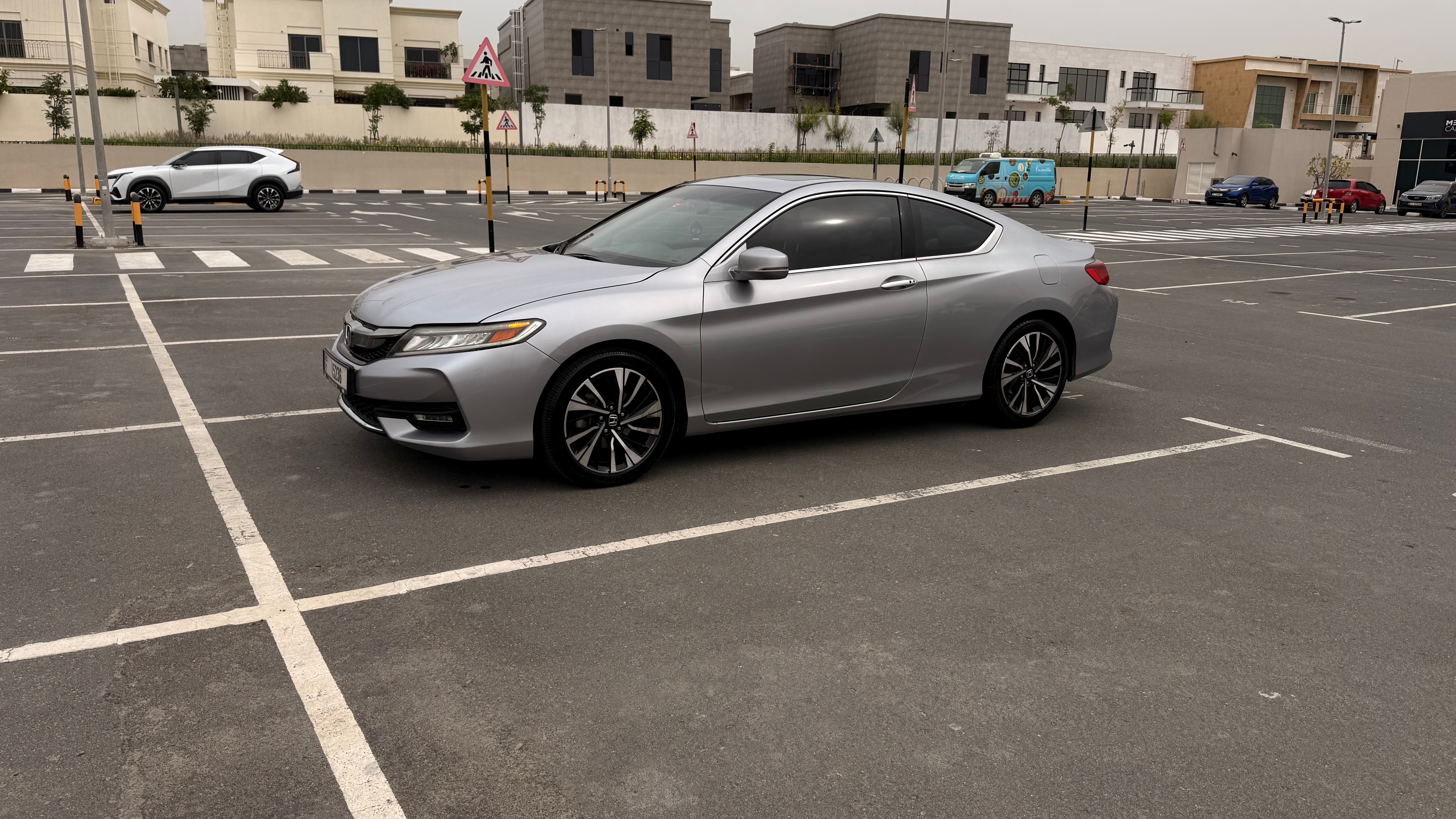 Grijs Honda Accord Coupe 2017