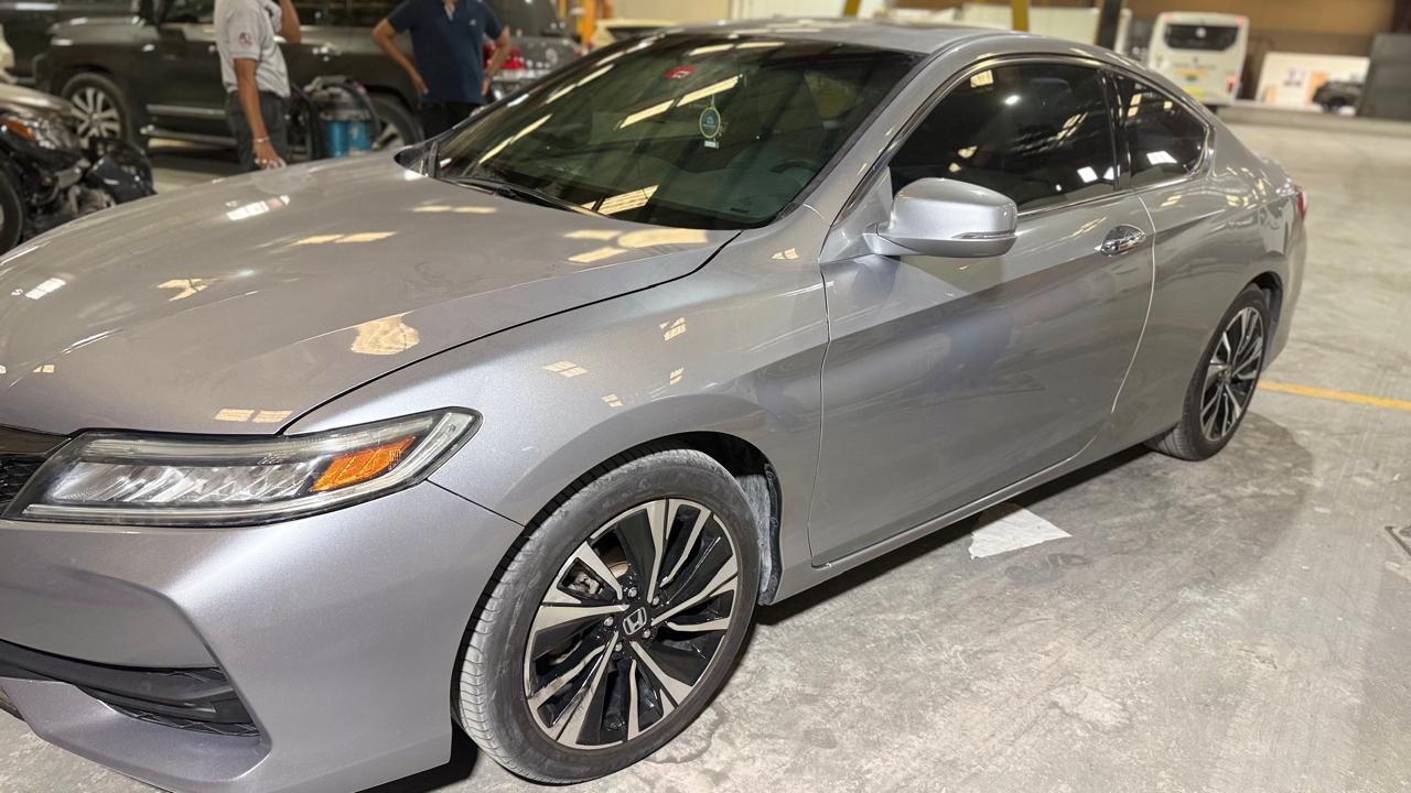 Gray Honda Accord Coupe 2017