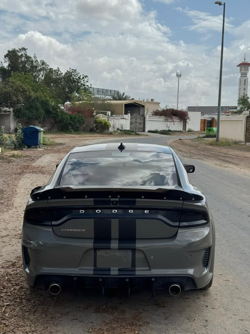 Siyah Dodge Charger GT 2018