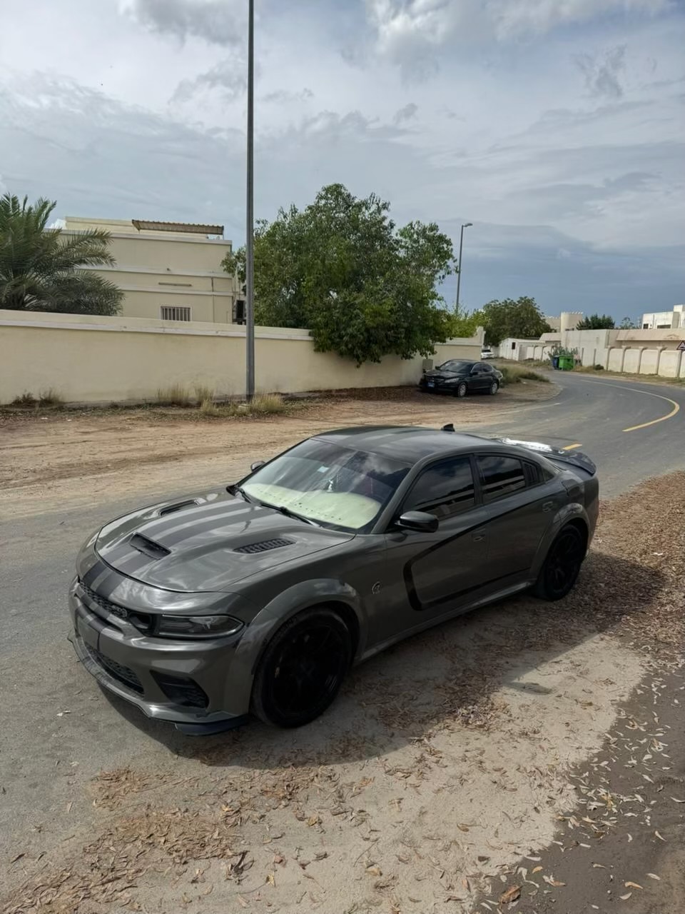 Siyah Dodge Charger GT 2018