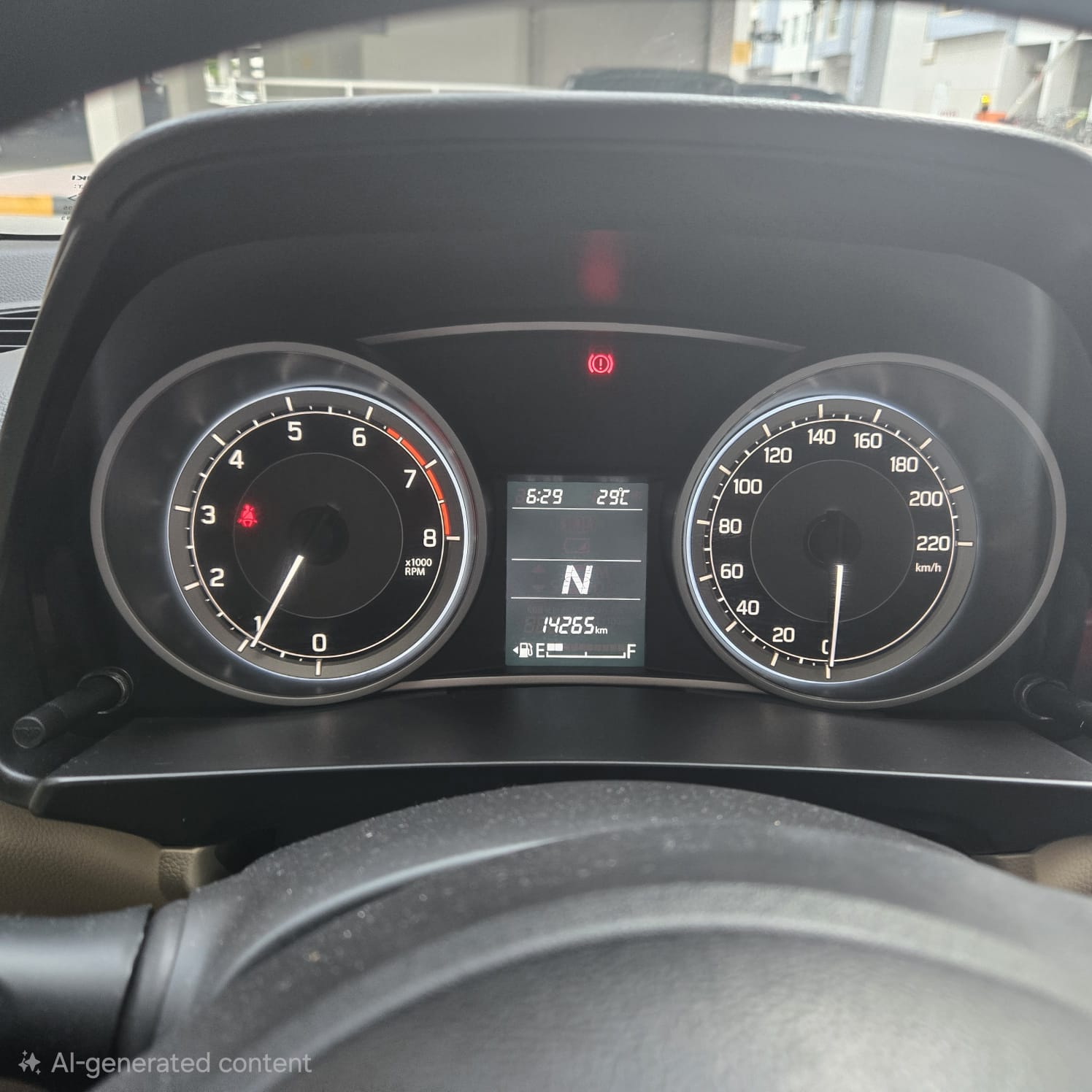 Red Suzuki Dzire GL 2023