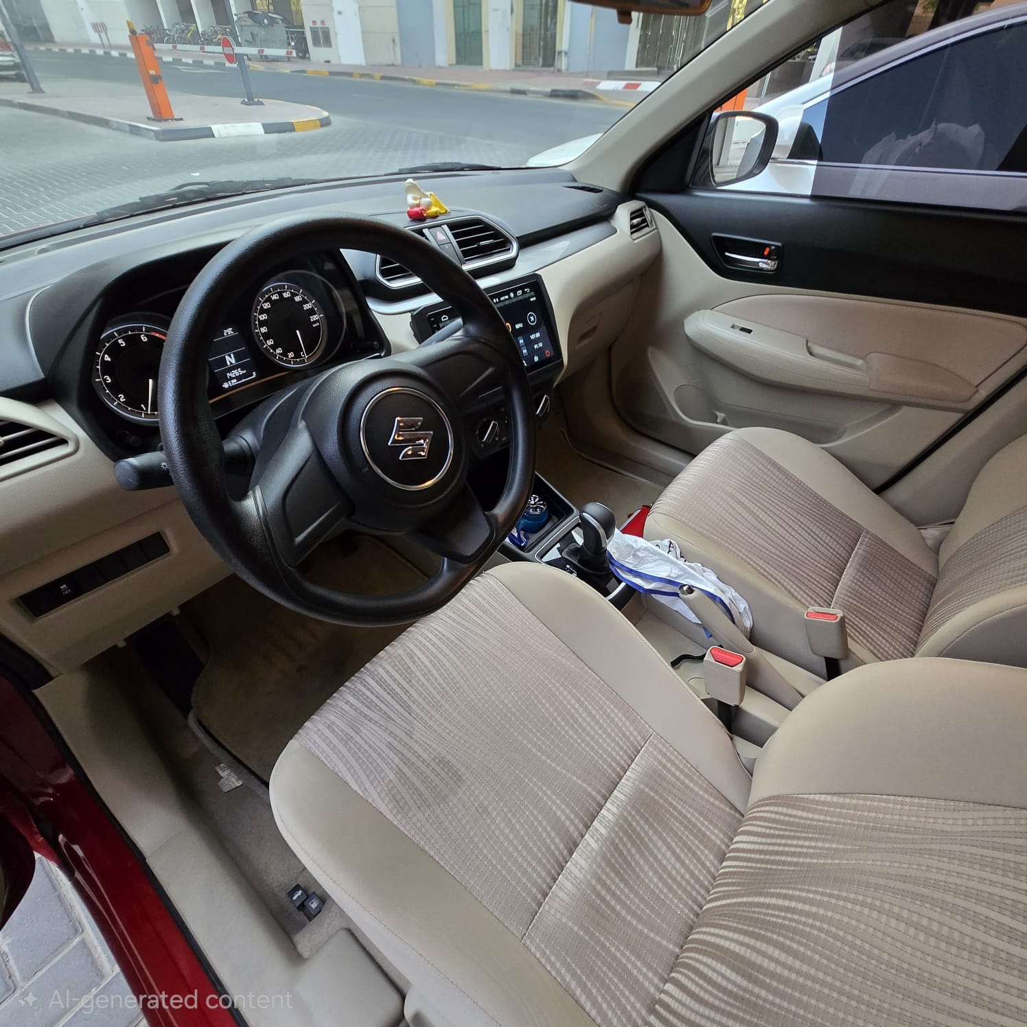 Red Suzuki Dzire GL 2023