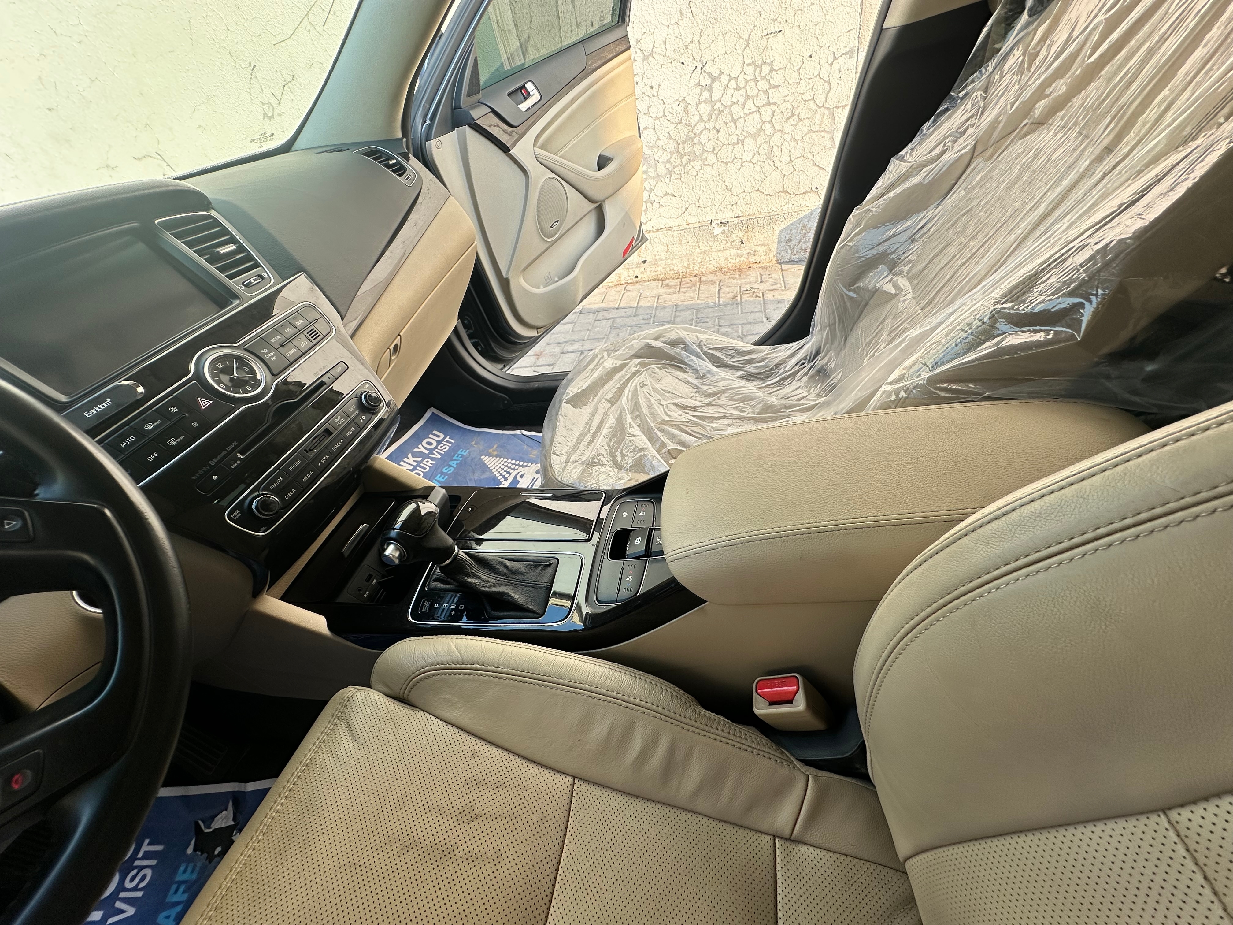 蓝色 起亚 Cadenza Premium 2014