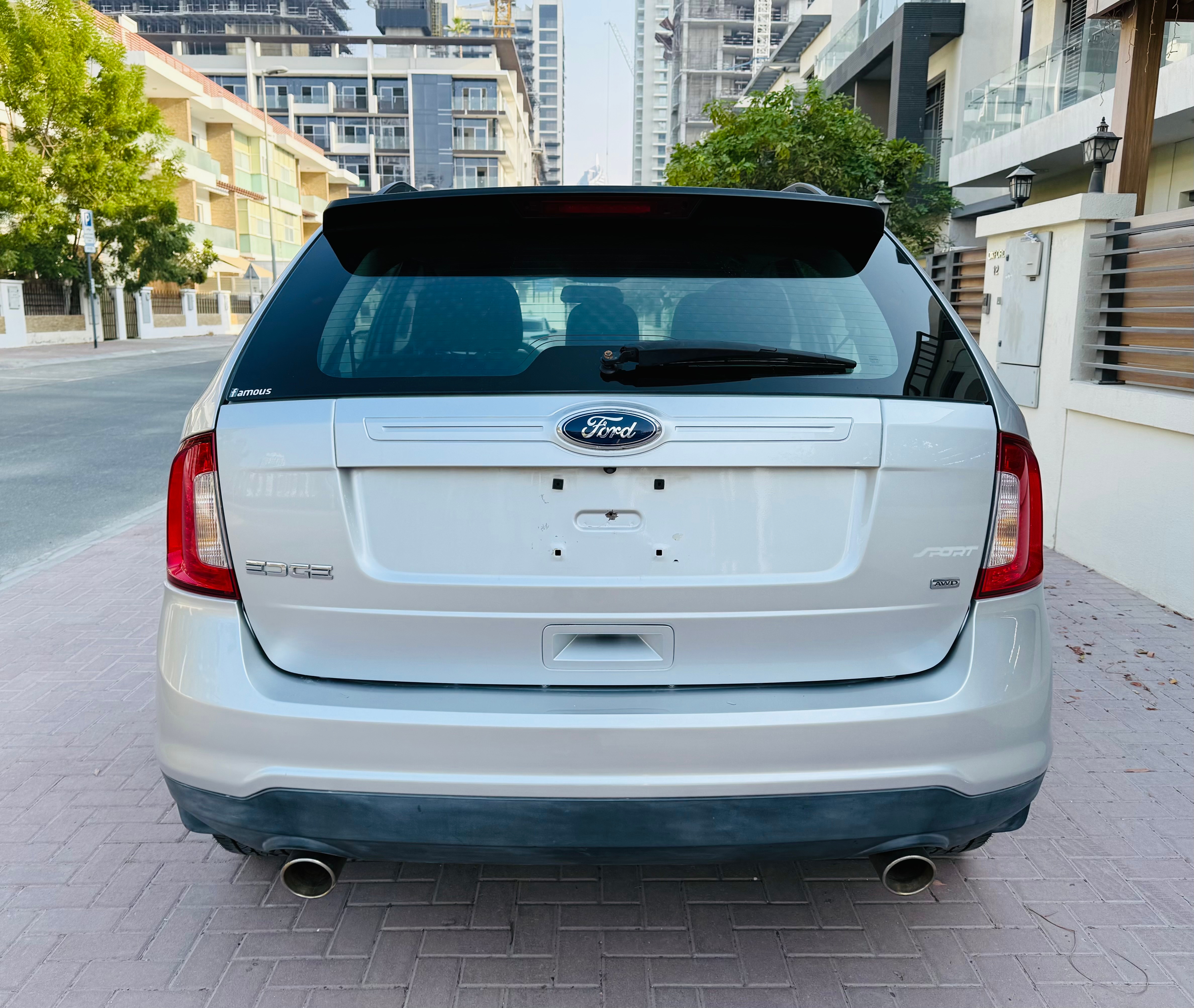Silver Ford Edge SE 2011