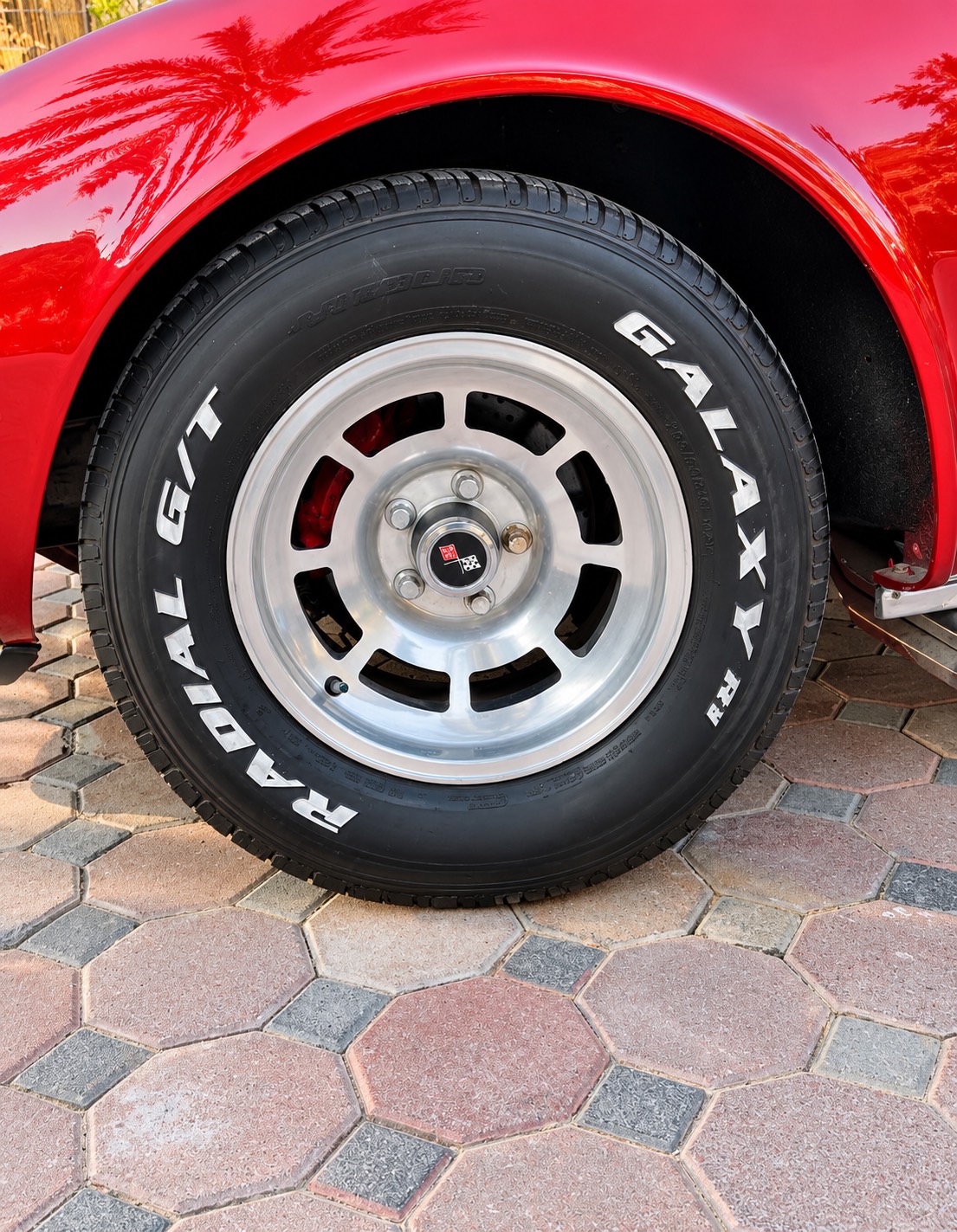 Red Chevrolet Corvette Stingray 1980