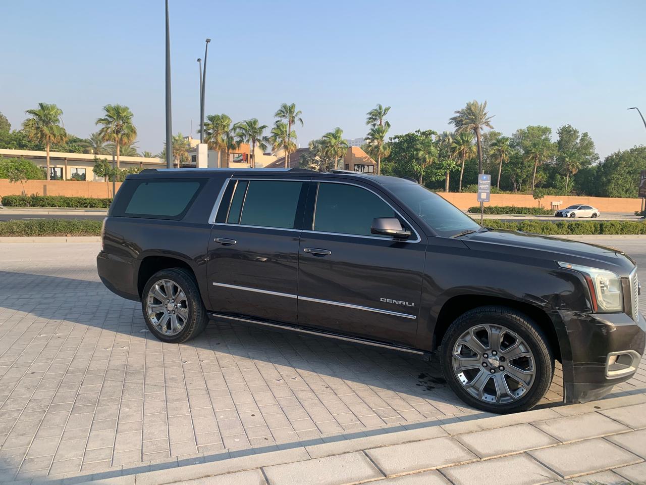 Brown GMC Yukon Denali 2016