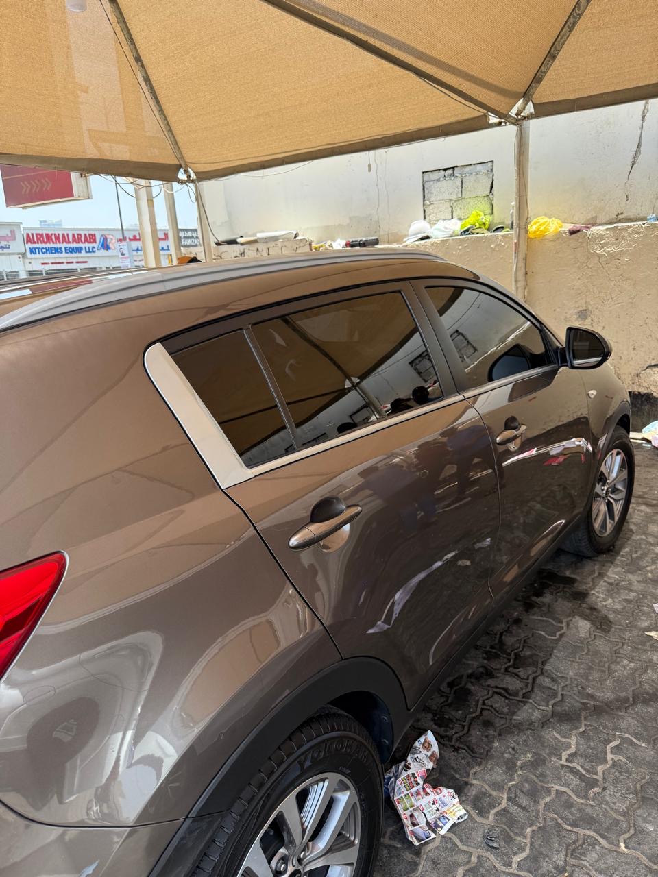 Brown Kia Sportage EX 2015