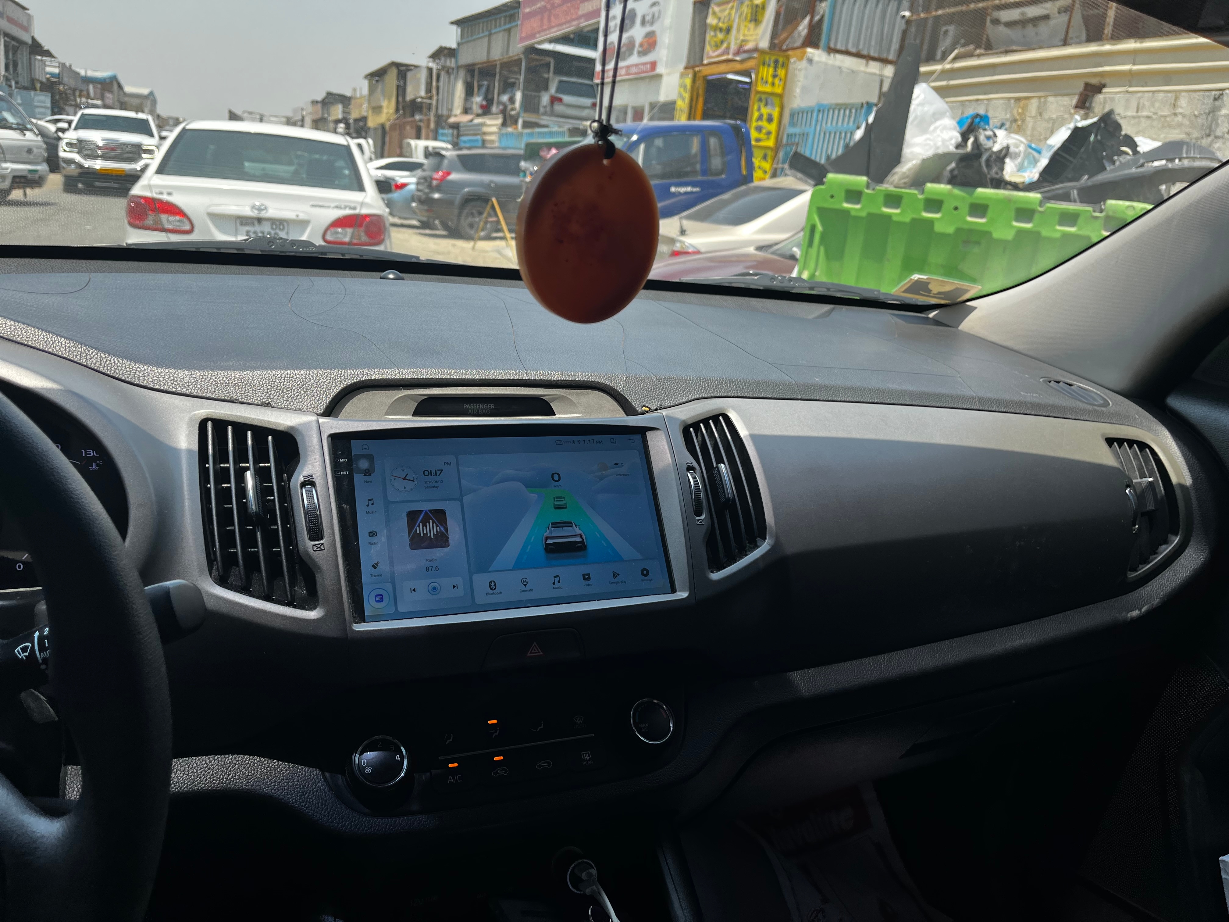 Brown Kia Sportage EX 2015