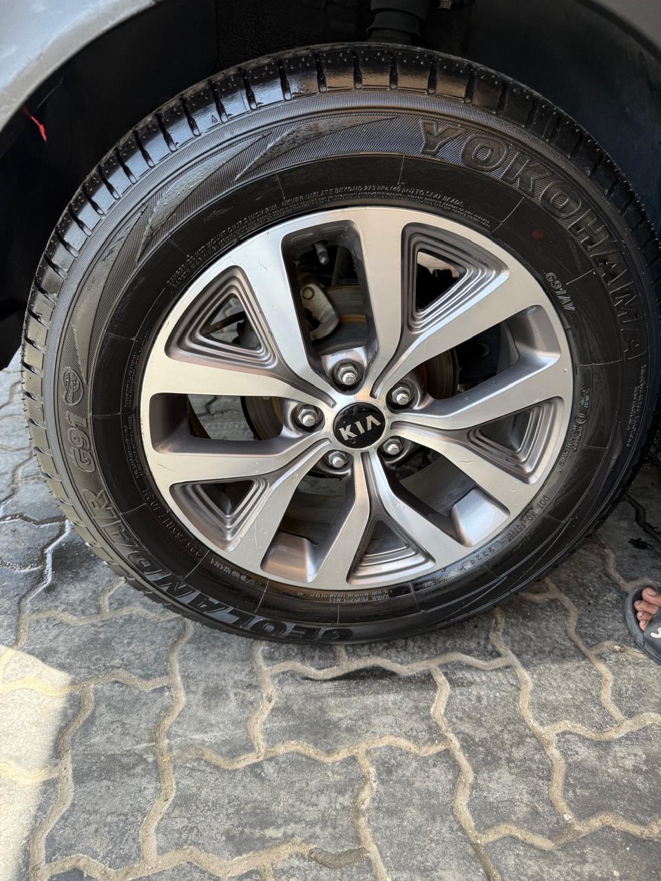Brown Kia Sportage EX 2015