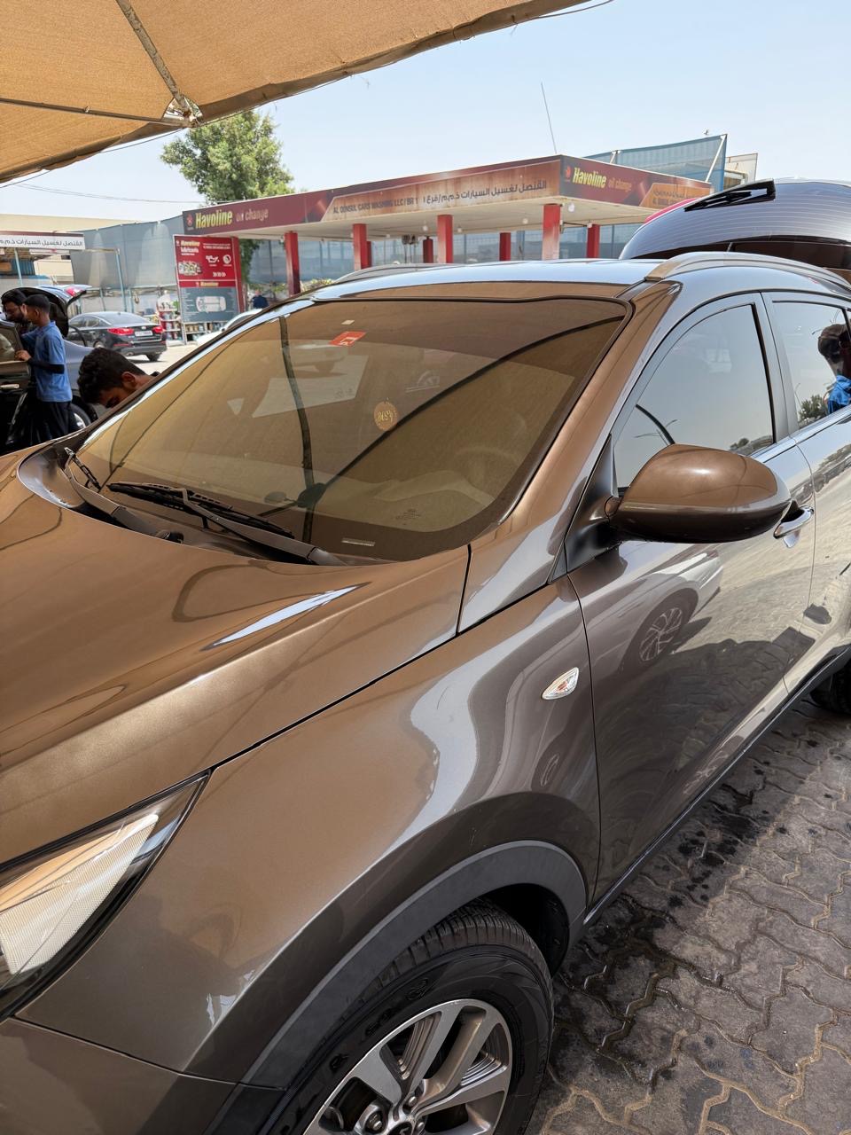 Brown Kia Sportage EX 2015