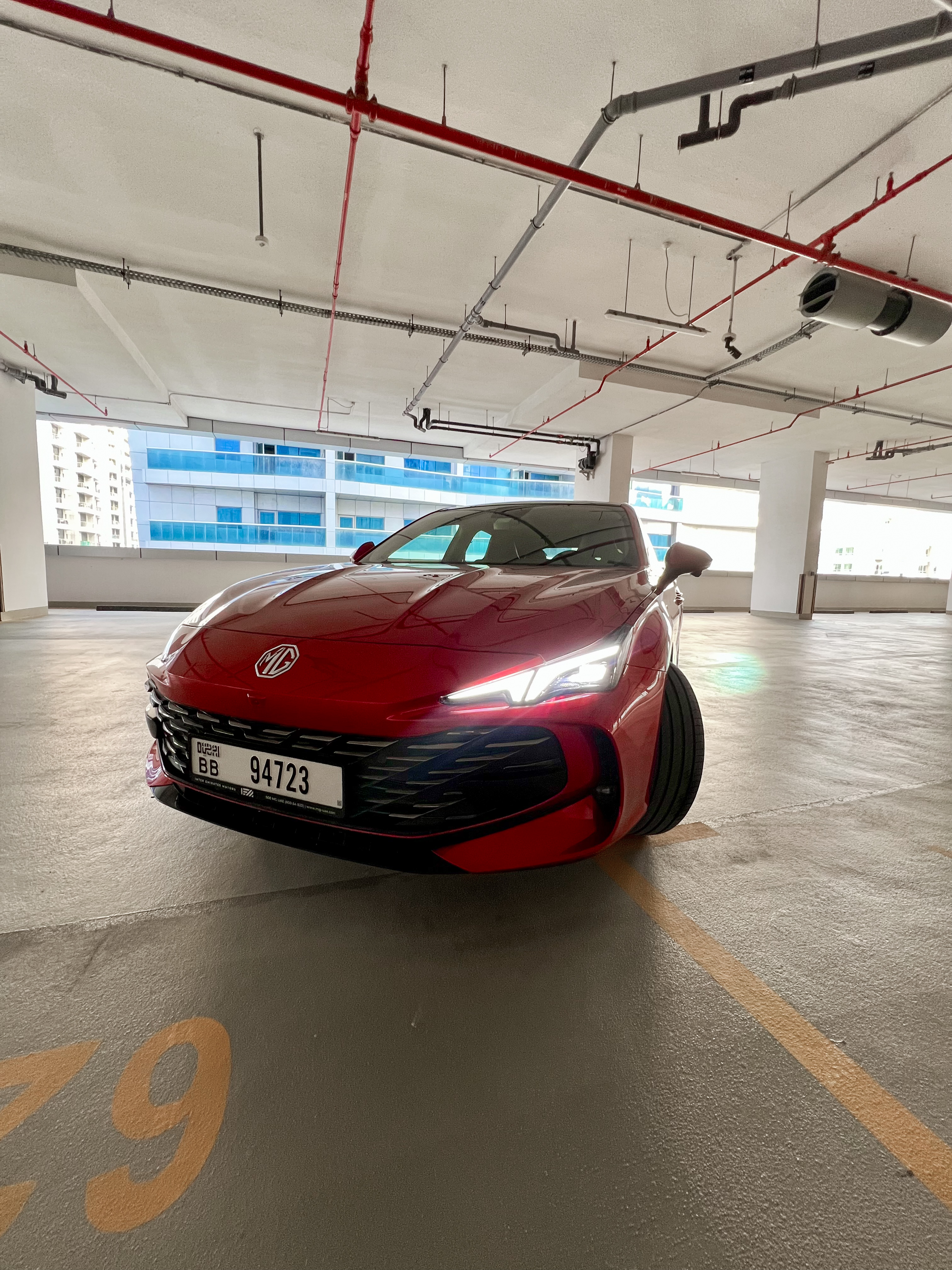 Red MG 7 2025