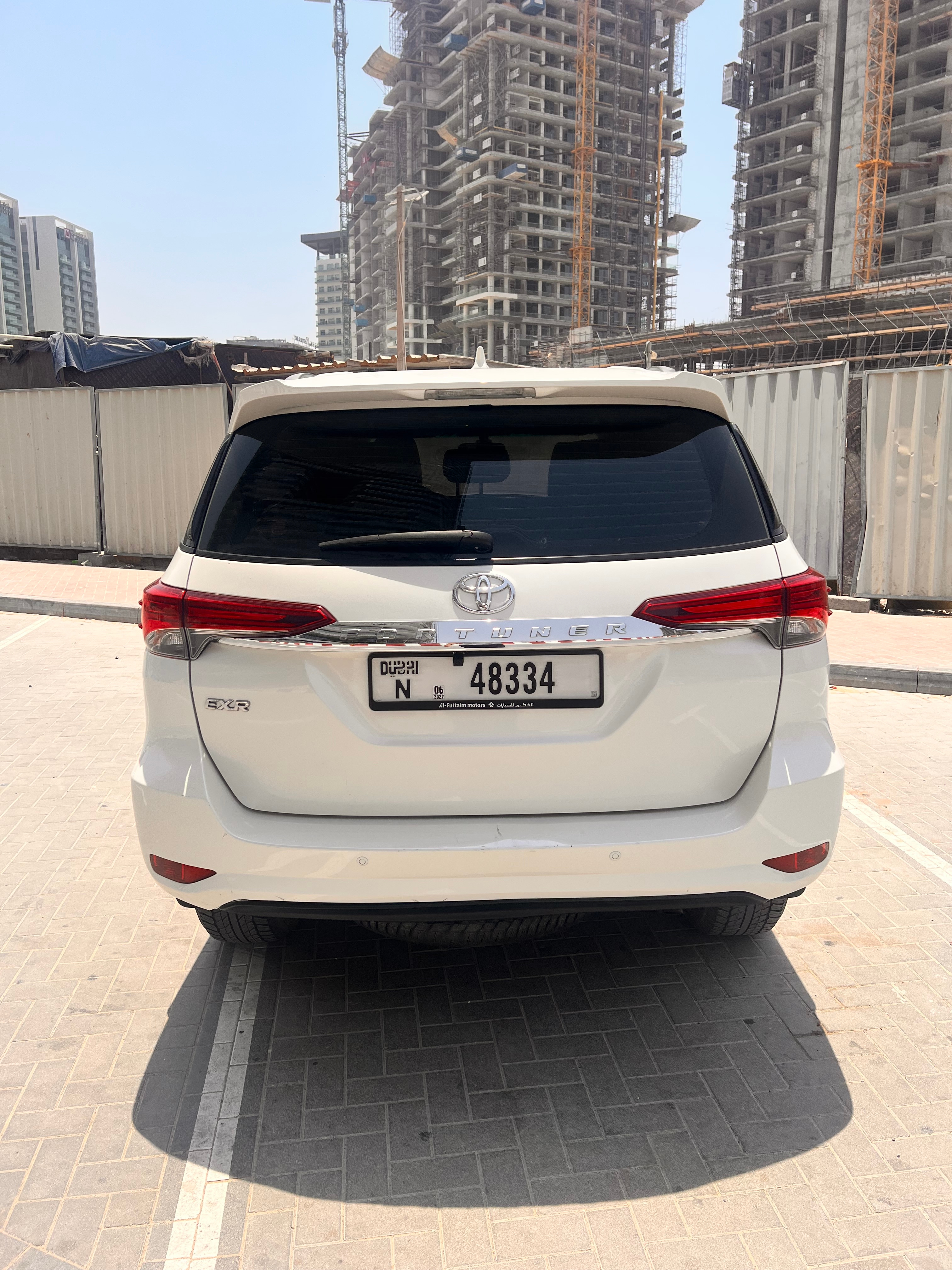 Blanco Toyota Fortuner EXR 2019