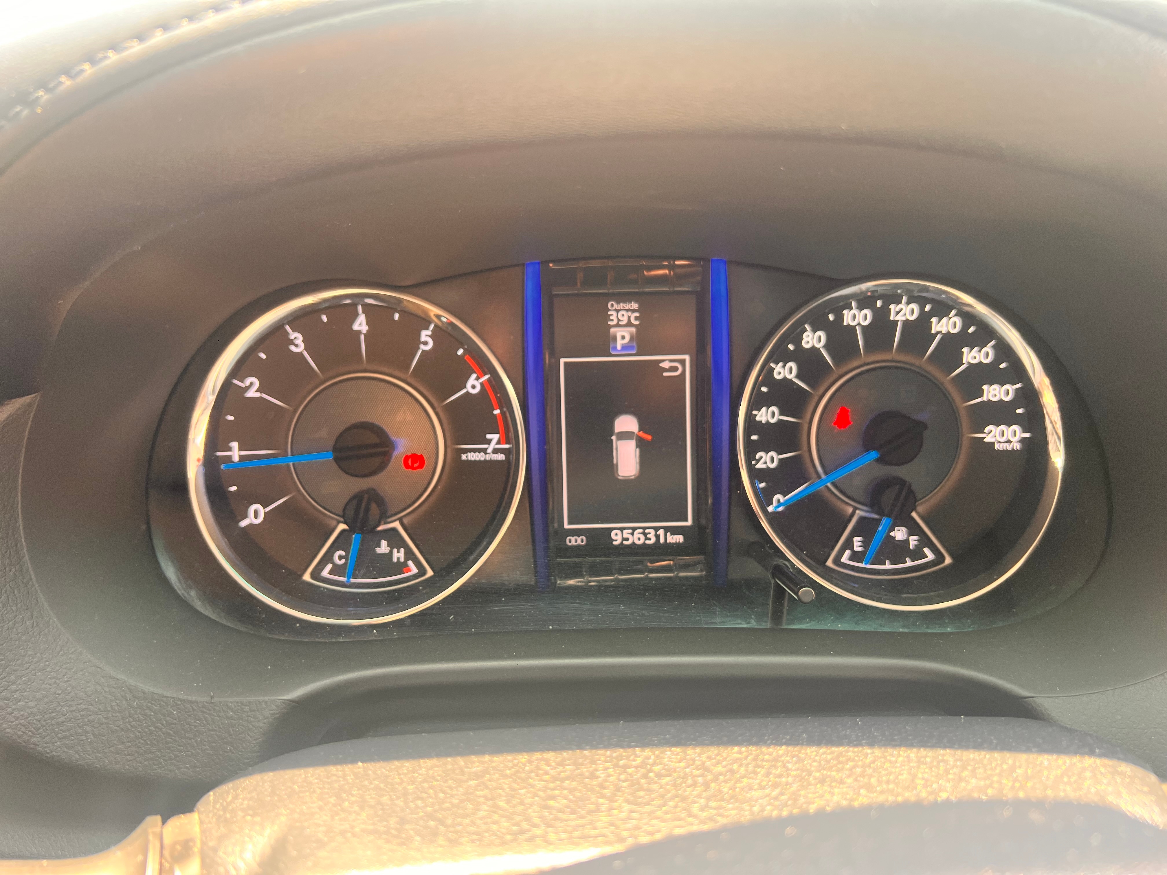 White Toyota Fortuner EXR 2019