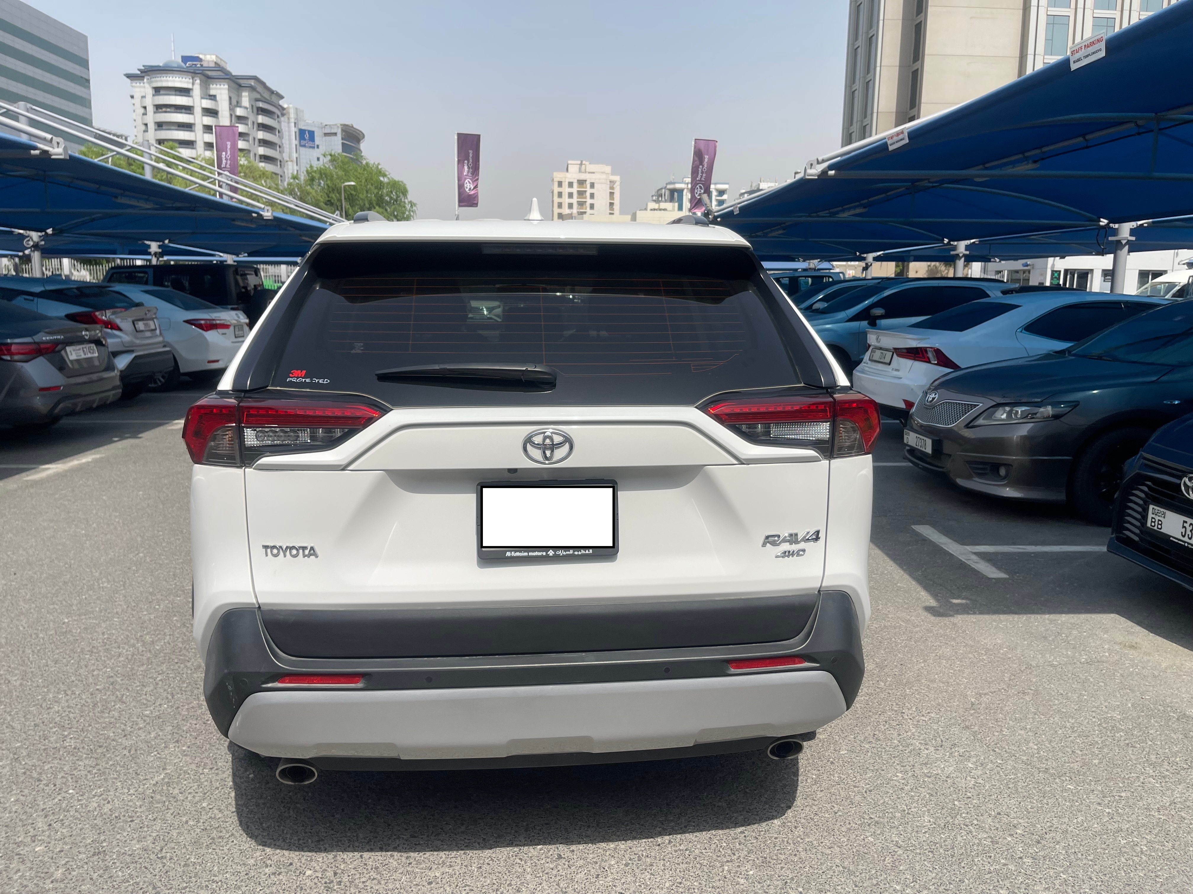 White Toyota RAV4 Adventure 2024
