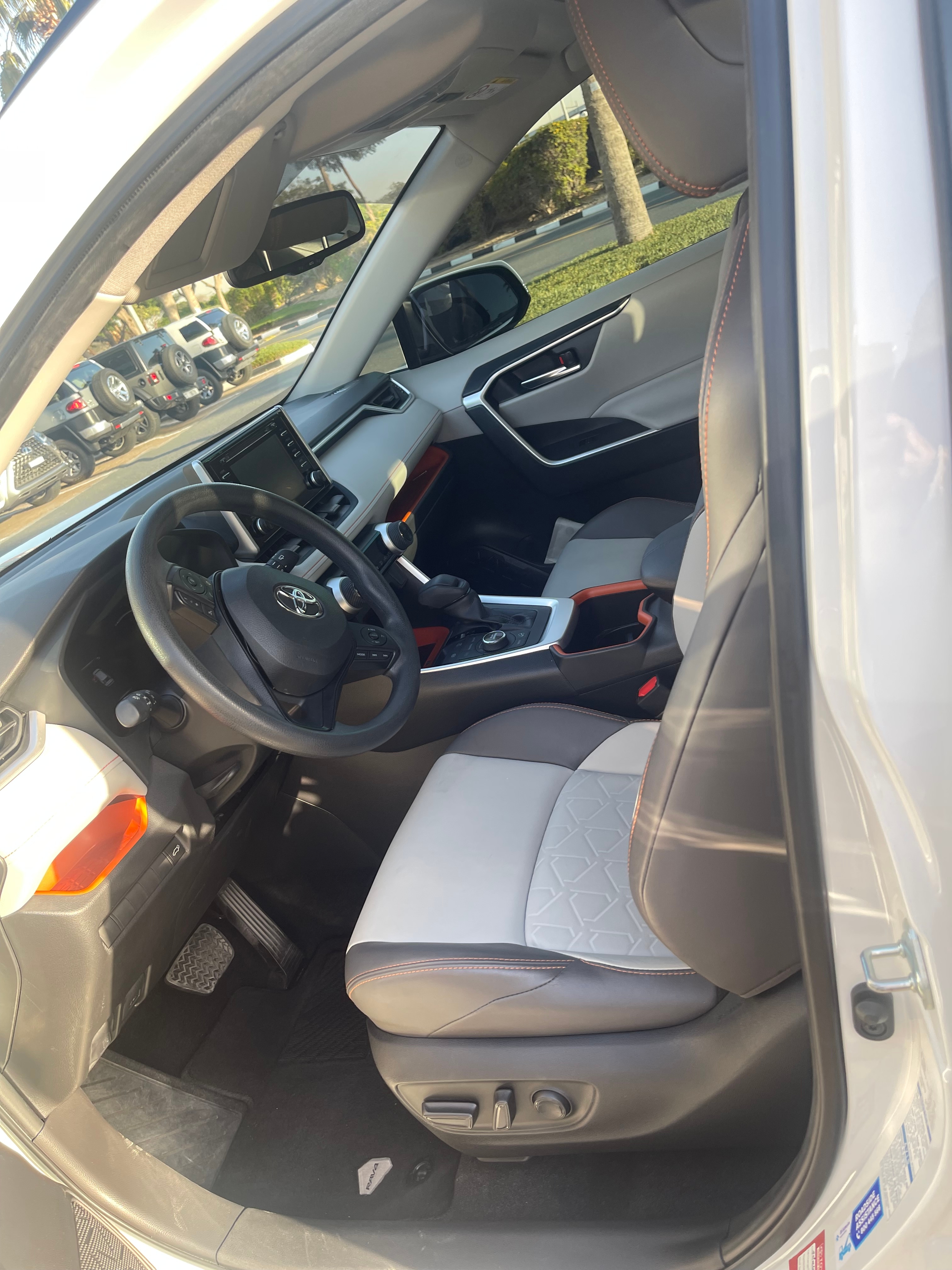 White Toyota RAV4 Adventure 2024