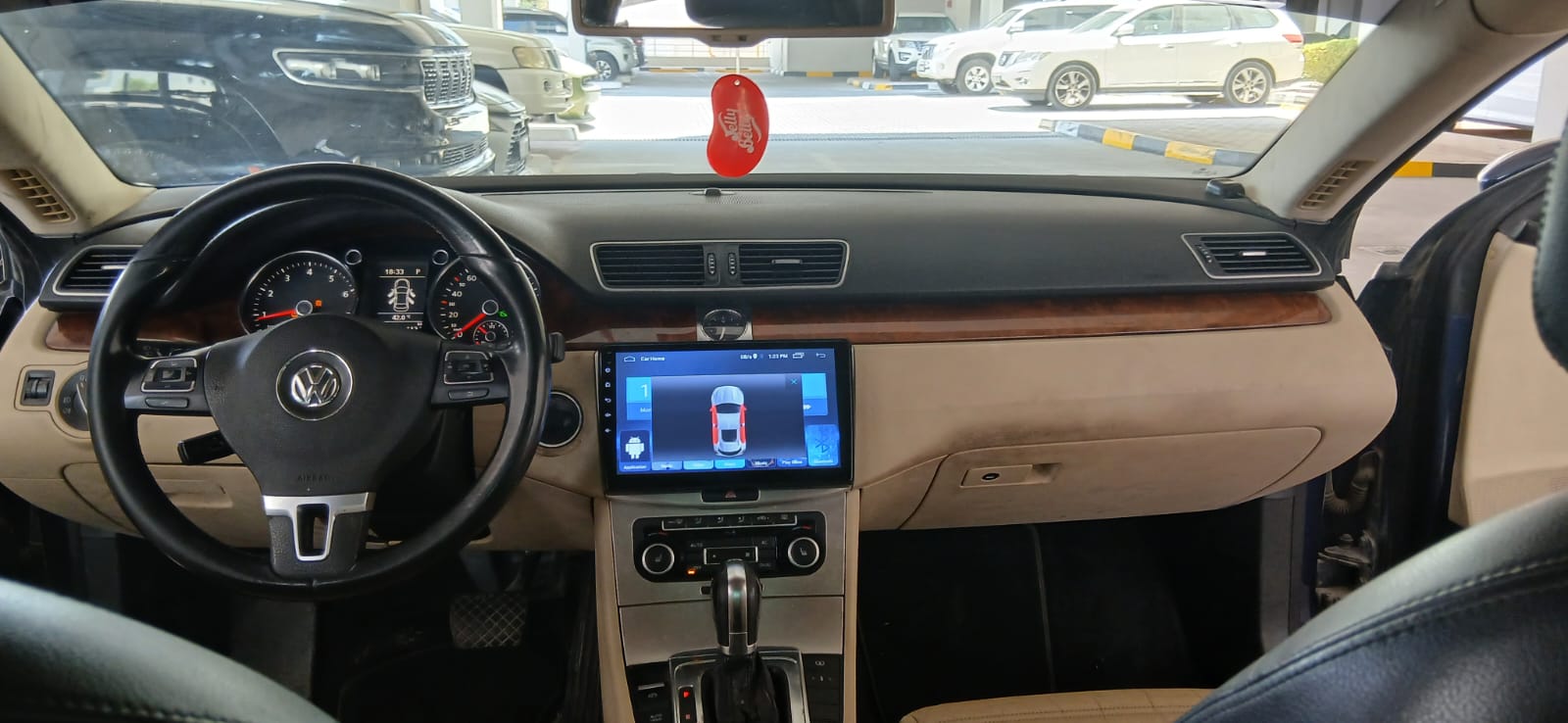 Blue Volkswagen CC 2.0T Sport 2012