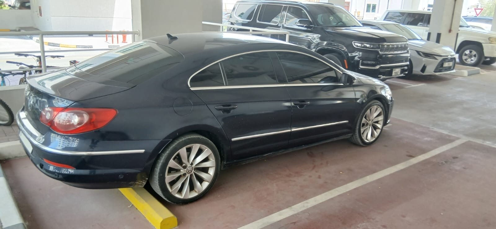 蓝色 大众汽车 CC 2.0T R-Line 2012