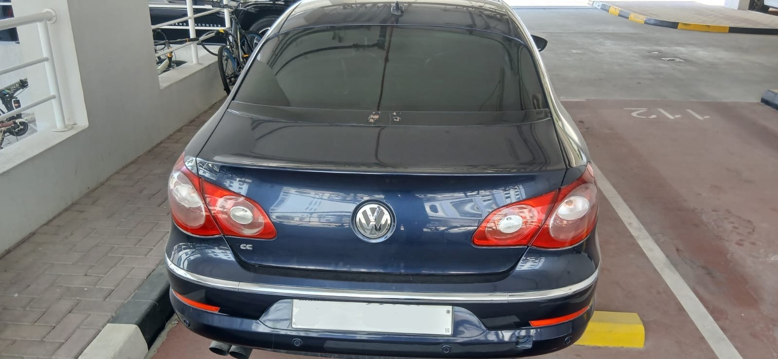 蓝色 大众汽车 CC 2.0T R-Line 2012