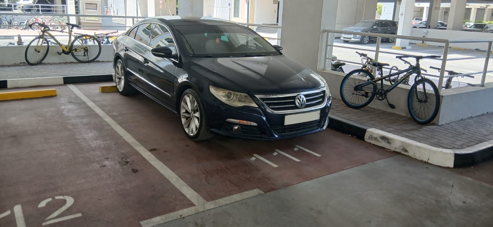 蓝色 大众汽车 CC 2.0T R-Line 2012