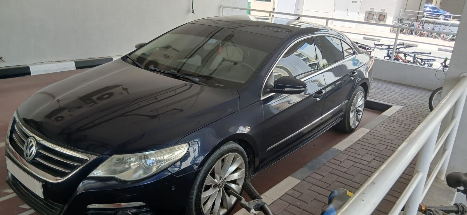 蓝色 大众汽车 CC 2.0T R-Line 2012