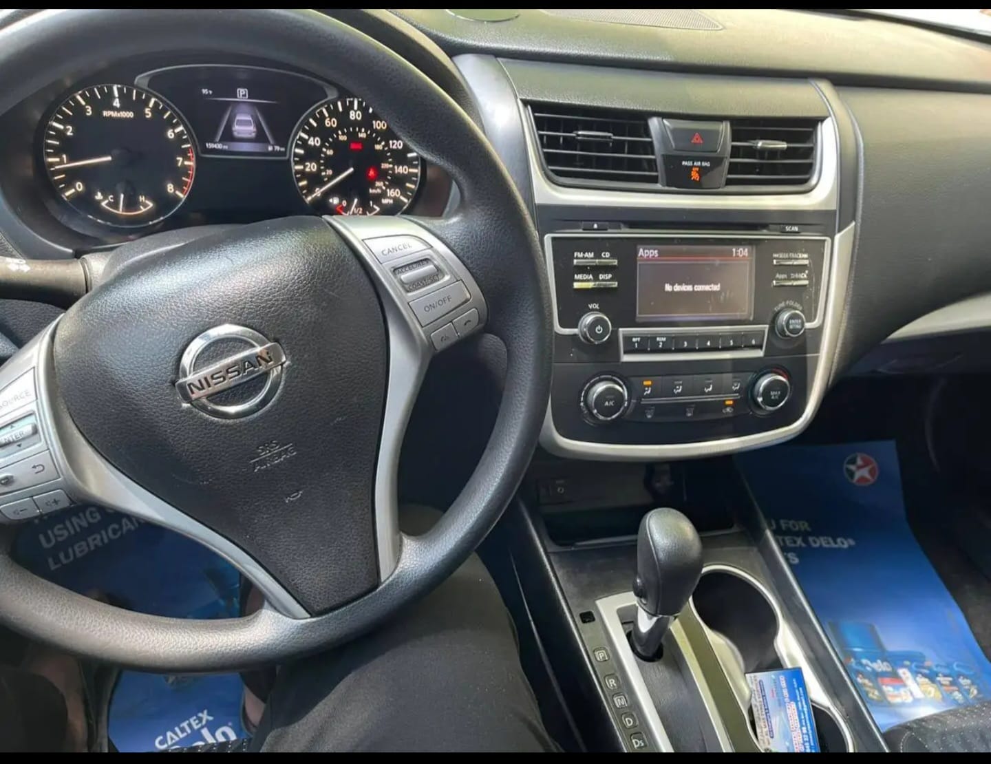 Diepblauw Nissan Altima 2.5 S 2016