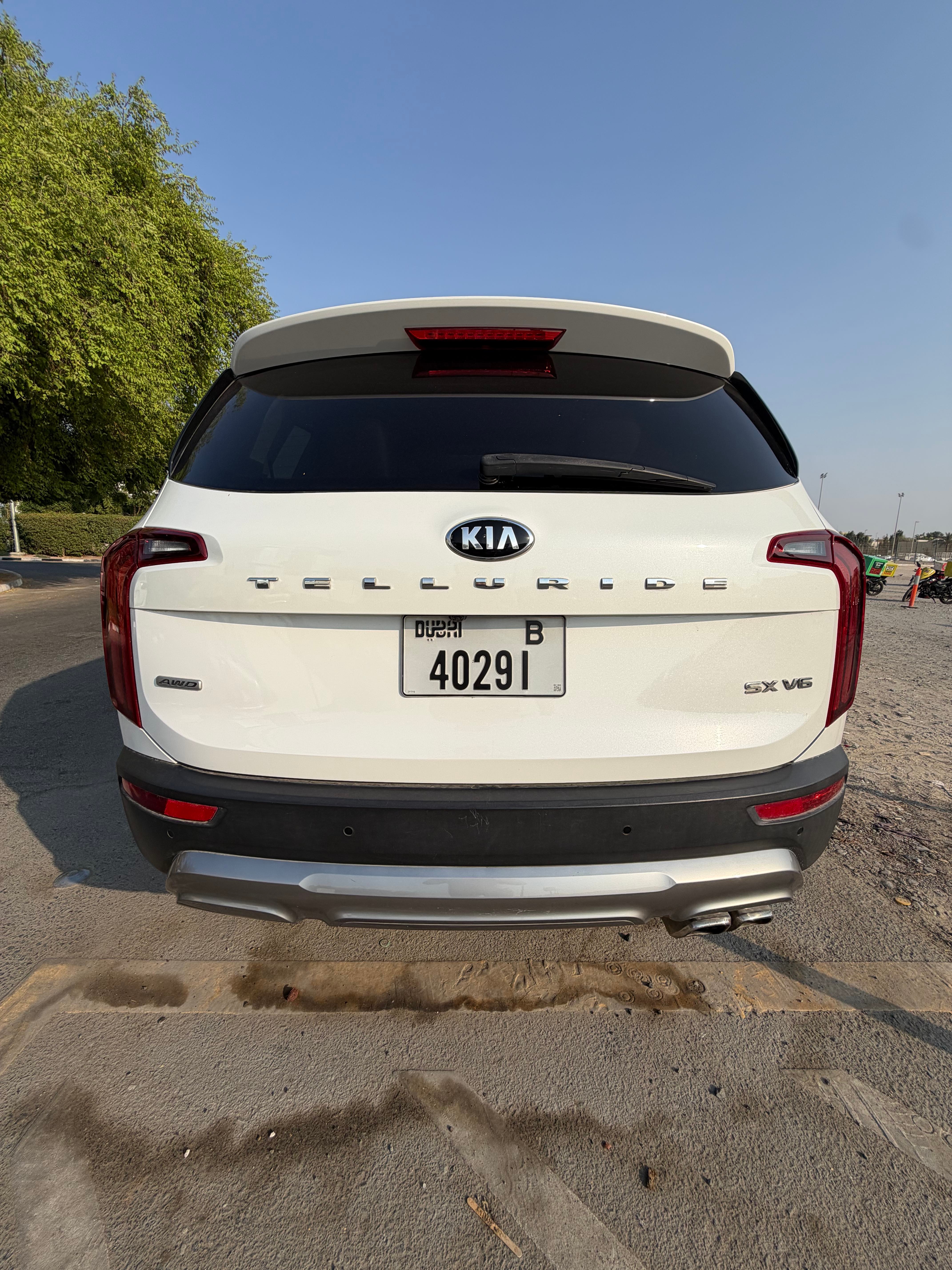 白色的 起亚 Telluride EX 2020